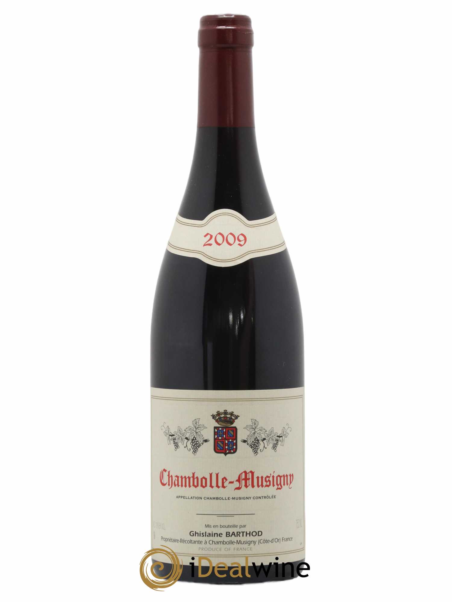 Chambolle-Musigny Ghislaine Barthod 2009 - Lot de 1 bouteille - 0