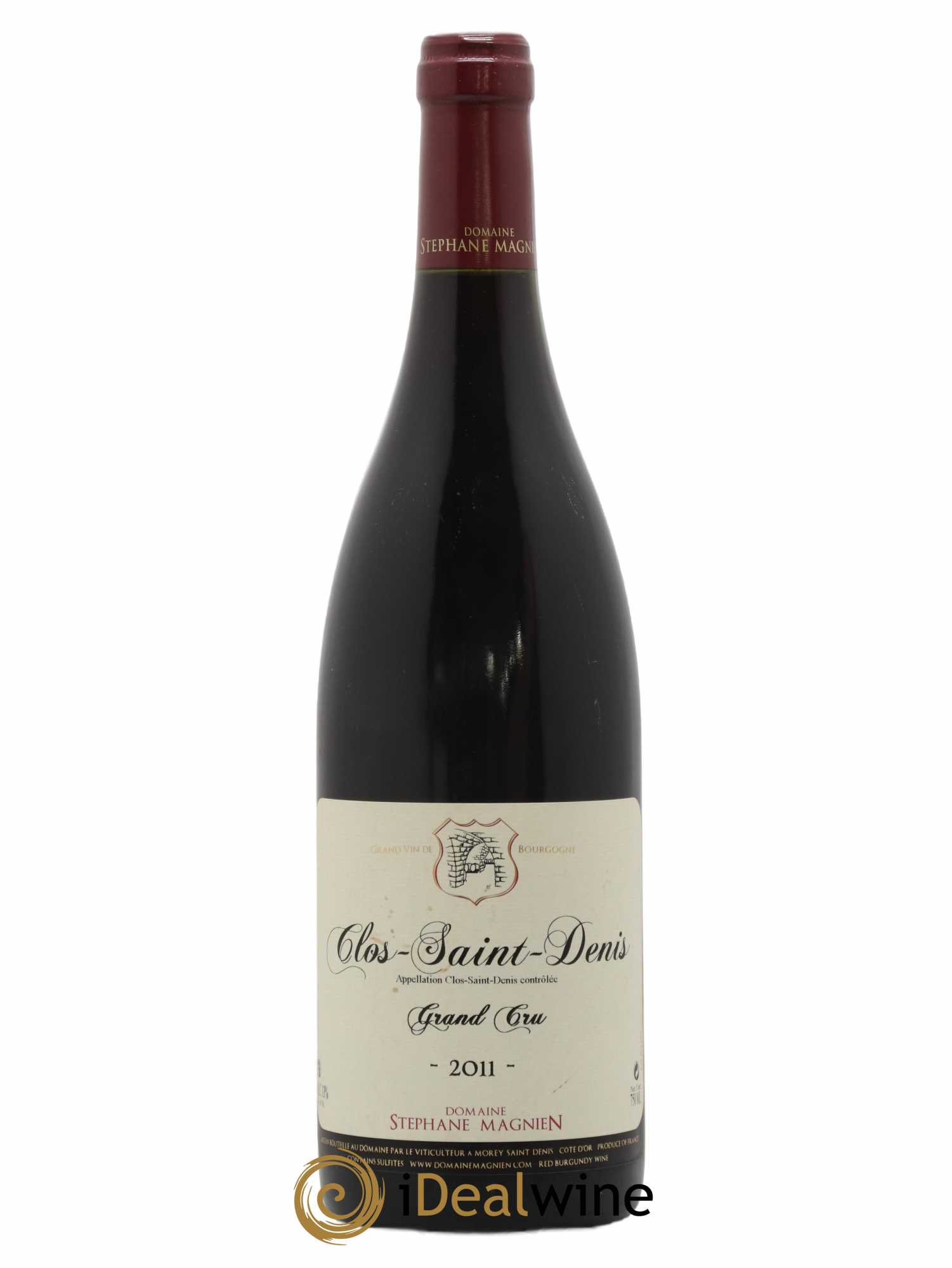 Clos Saint-Denis Grand Cru Stéphane Magnien (Domaine) 2011 - Lot de 1 bouteille - 0
