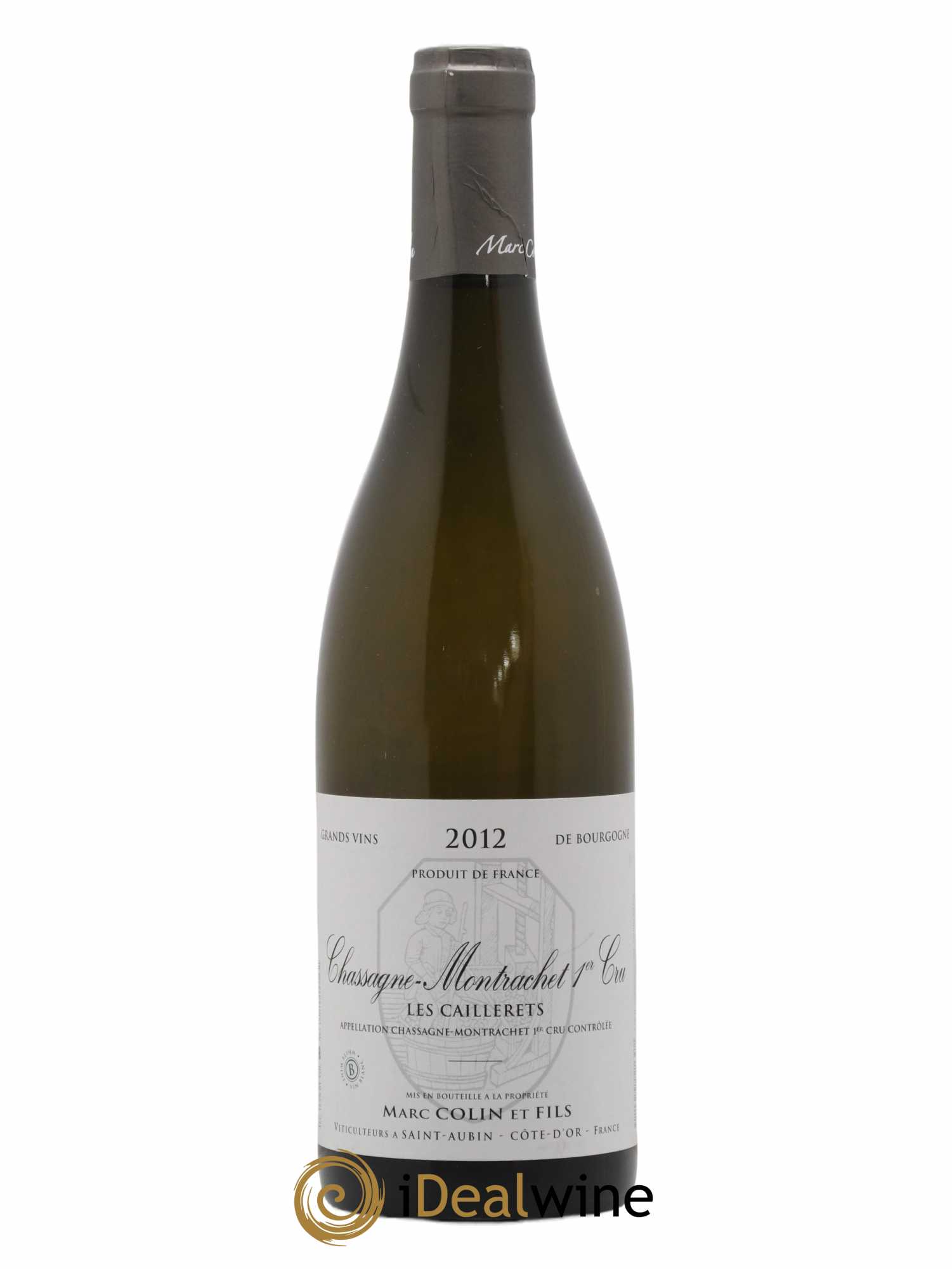 Chassagne-Montrachet 1er Cru Les Caillerets Marc Colin & Fils 2012 - Lot de 1 bouteille - 0