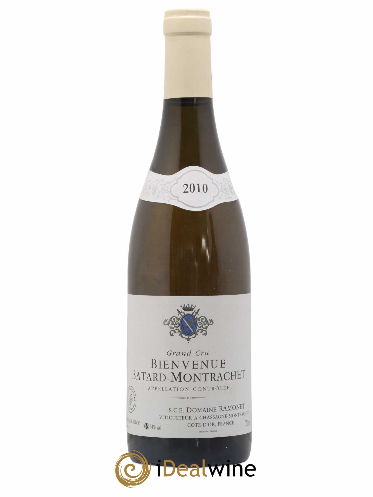Bienvenues-Bâtard-Montrachet Grand Cru Ramonet (Domaine) 2010 - Lot de 1 bouteille - 0