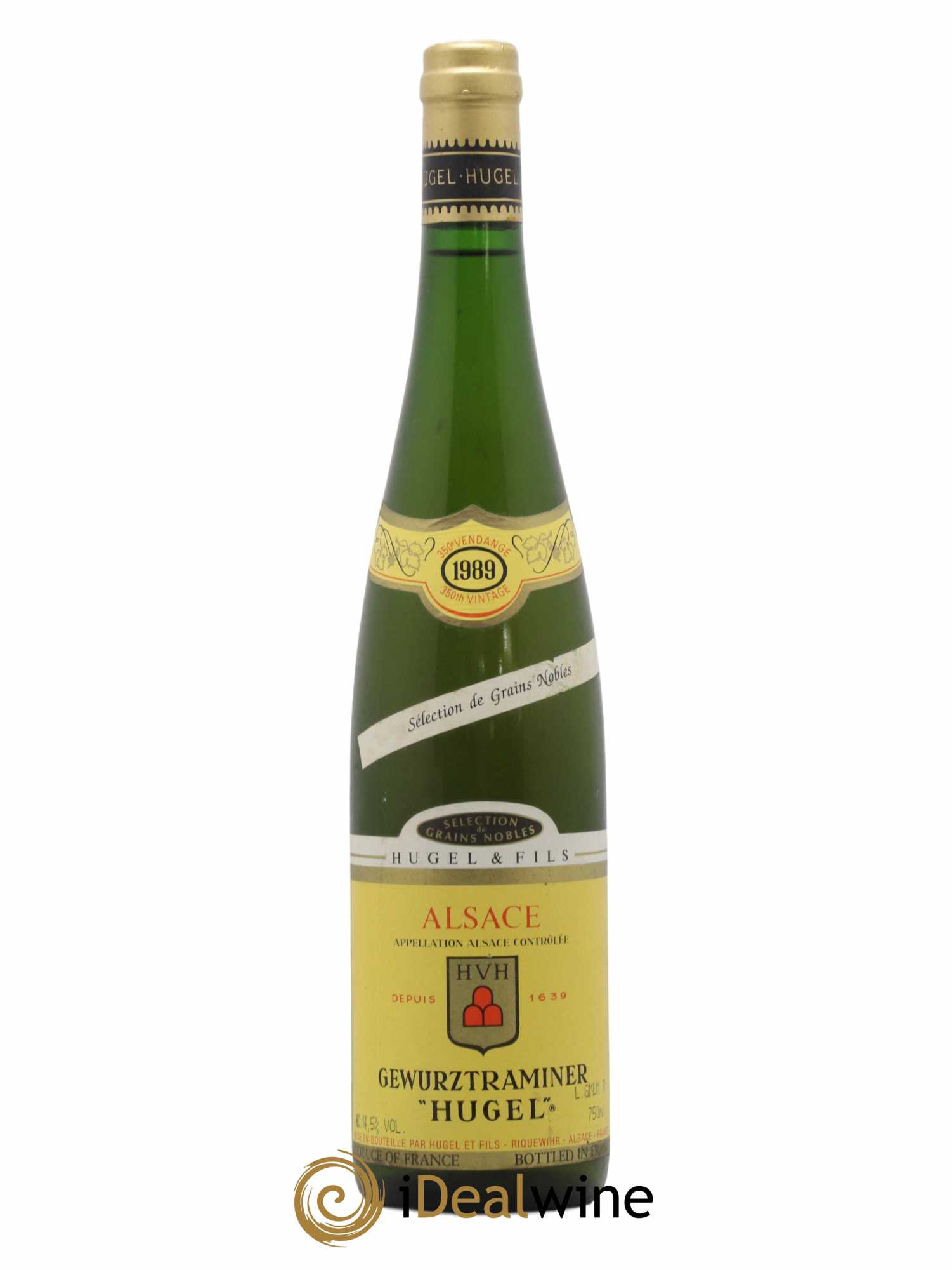 Gewurztraminer Sélection de Grains Nobles Hugel (Domaine) 1989 - Lotto di 1 bottiglia - 0