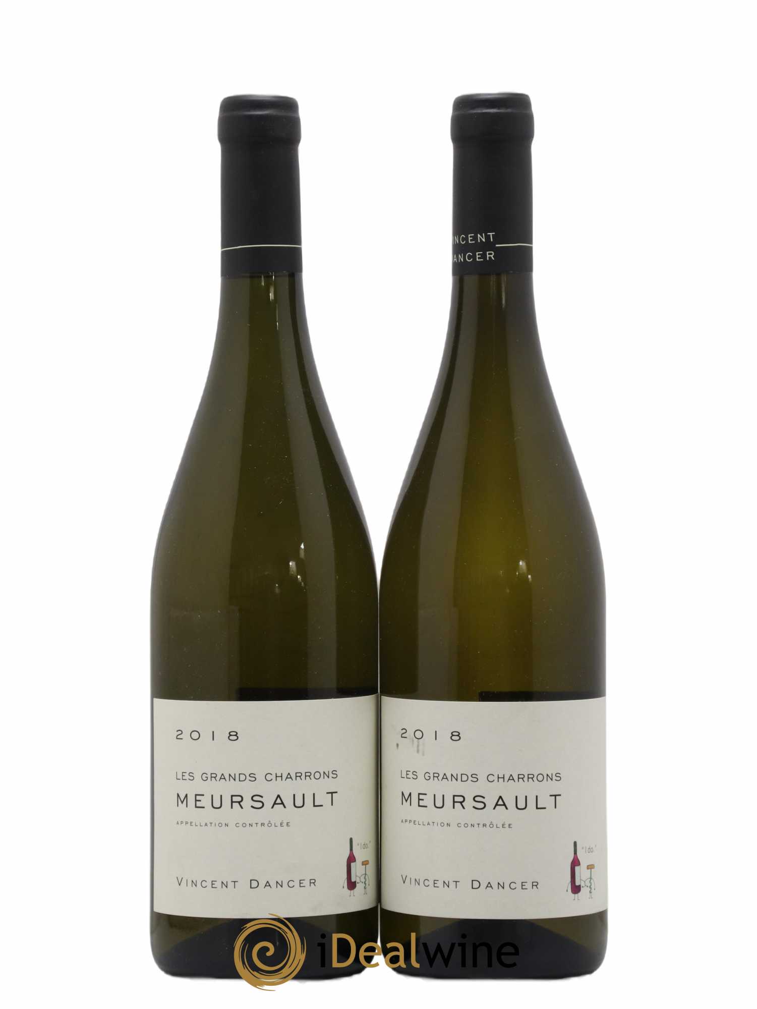 Meursault Les Grands Charrons Vincent Dancer 2018 - Lot de 2 bouteilles - 0