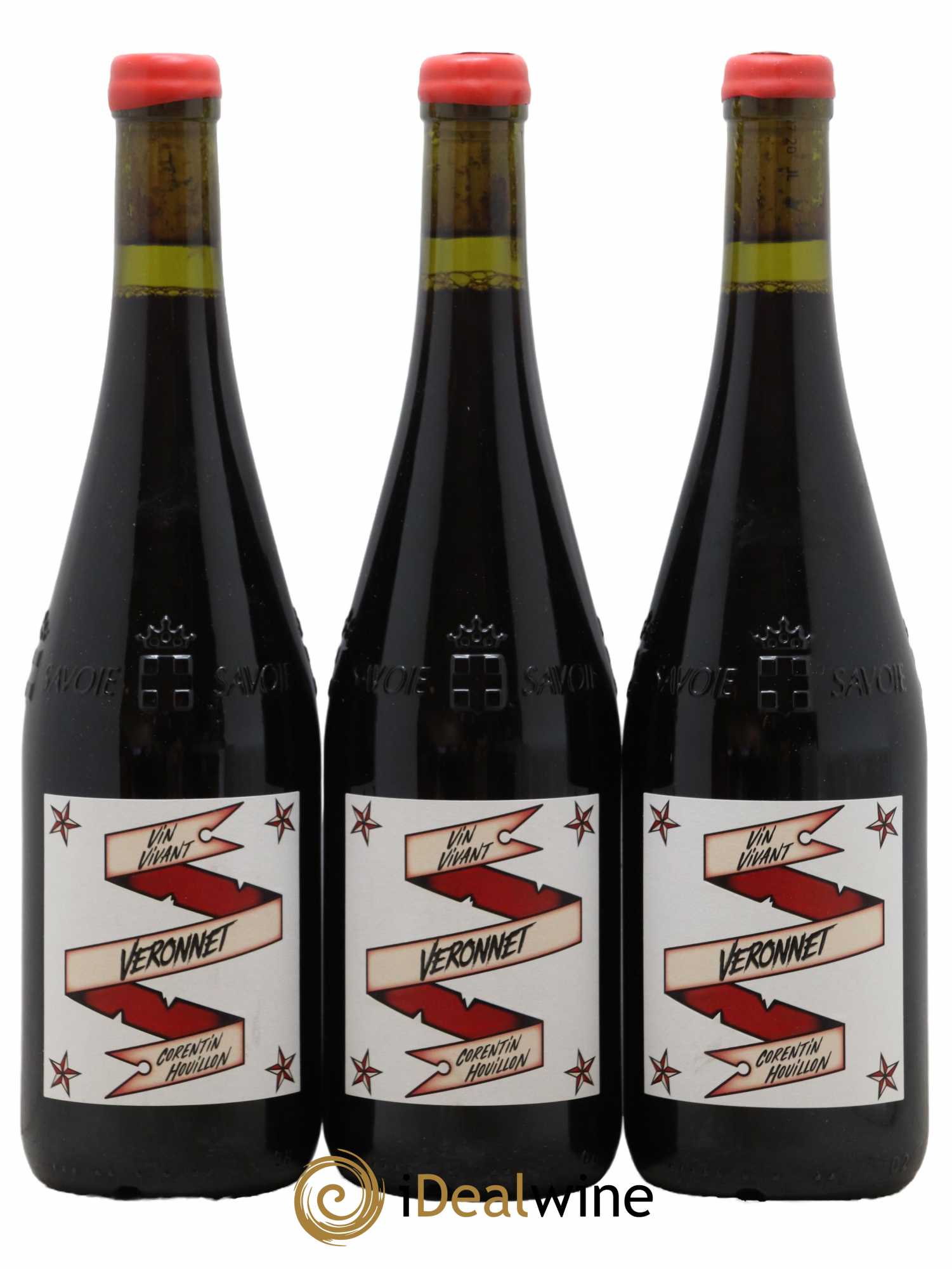 Vin de Savoie Chautagne Vin Vivant Veronnet Mondeuse Corentin Houillon 2019 - Lot de 3 bouteilles - 0