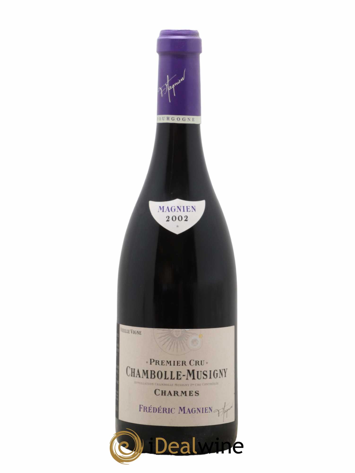Chambolle-Musigny 1er Cru Les Charmes Vieilles vignes Frédéric Magnien 2002 - Lot of 1 bottle - 0