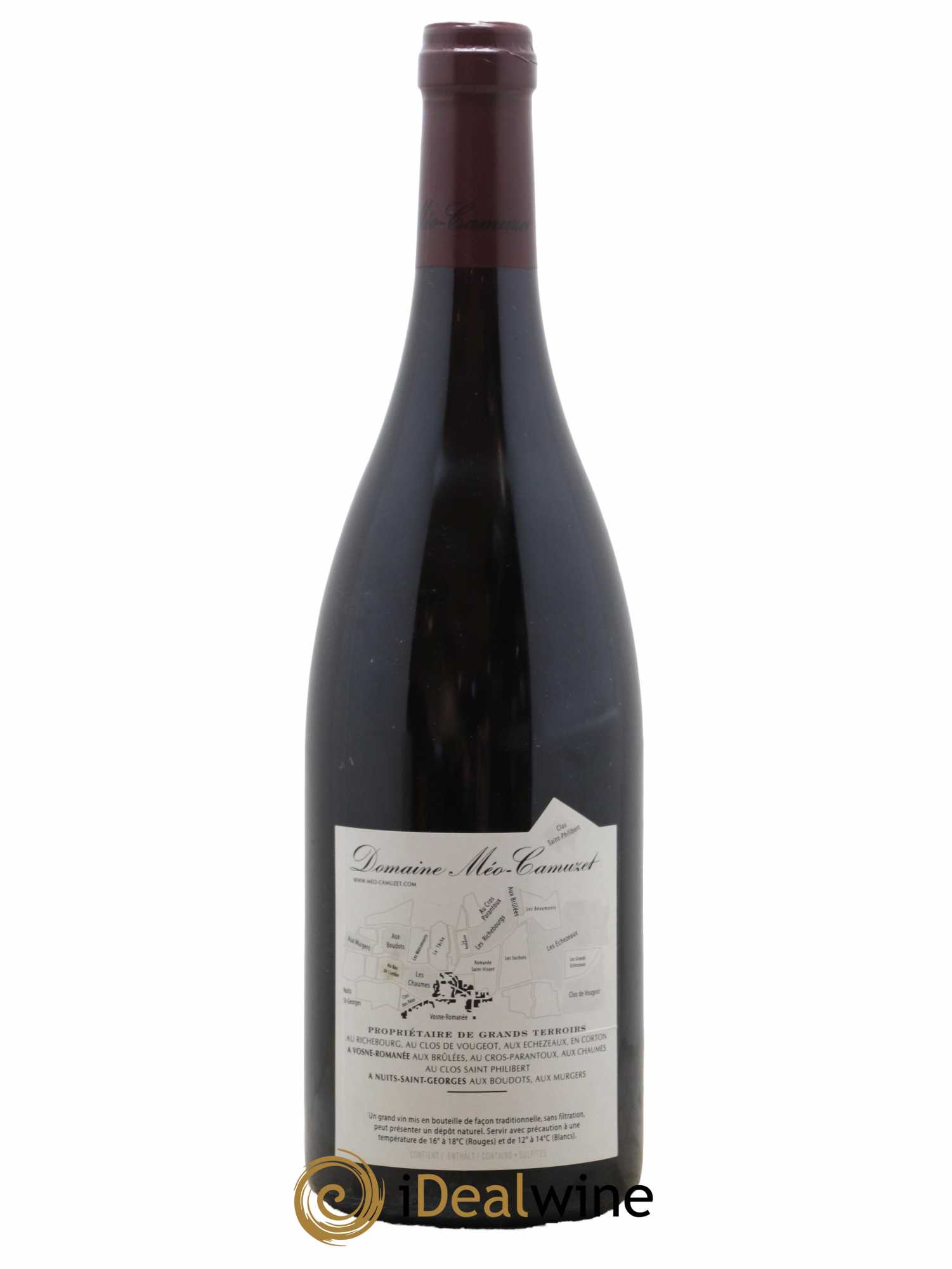 Clos de Vougeot Grand Cru Méo-Camuzet (Domaine) 2008 - Lot of 1 bottle - 1