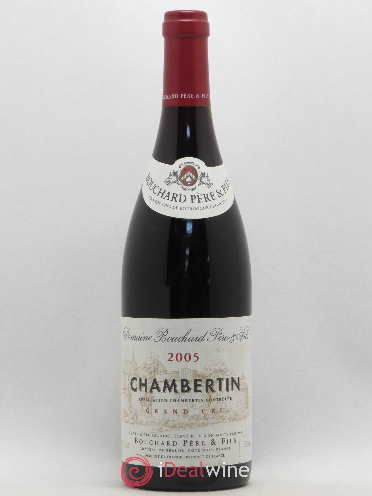 Chambertin Grand Cru Bouchard Père & Fils 2005 - Lot de 1 bouteille - 0