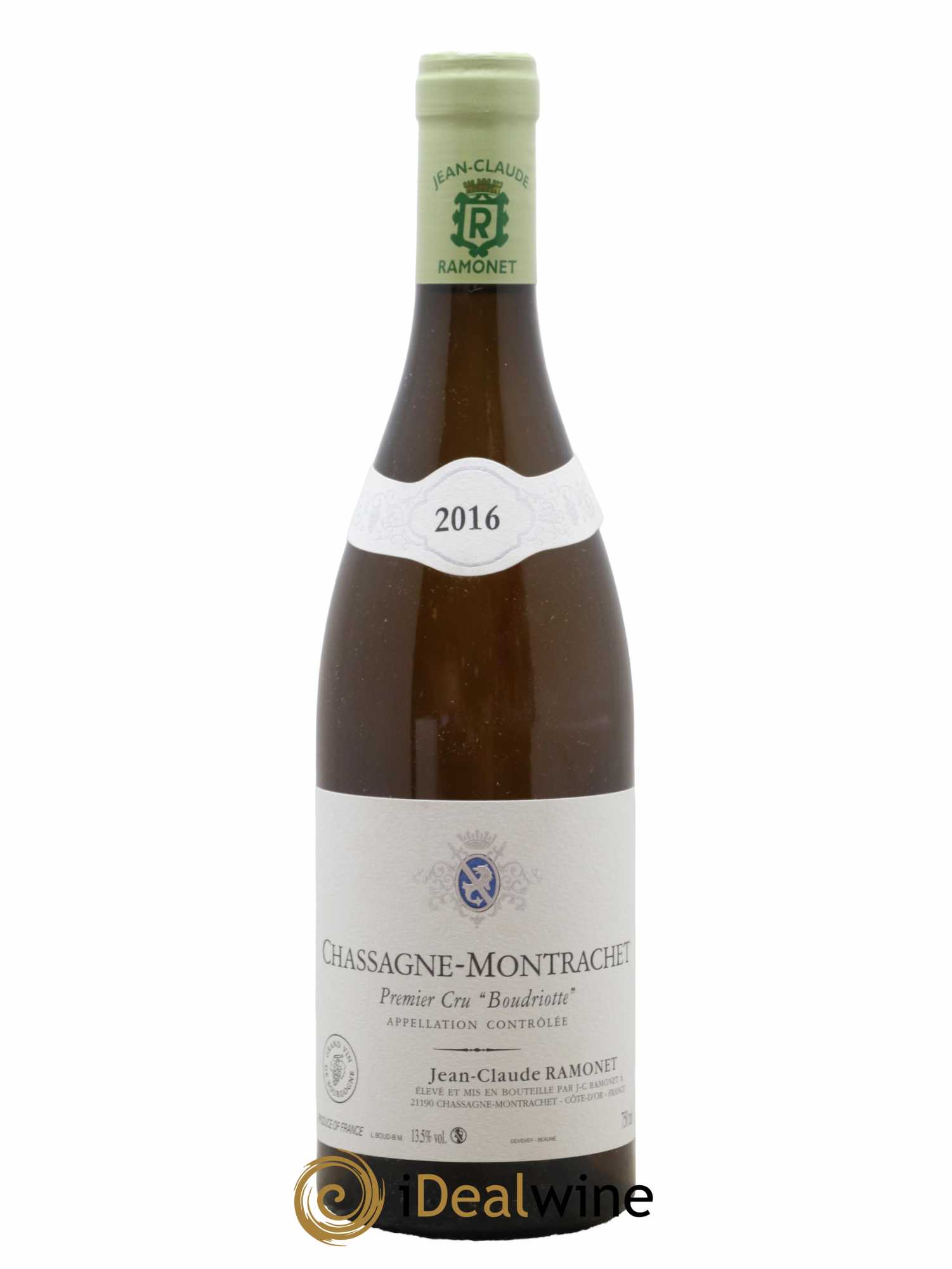 Chassagne-Montrachet 1er Cru Boudriotte Ramonet (Domaine) 2016 - Lot de 1 bouteille - 0