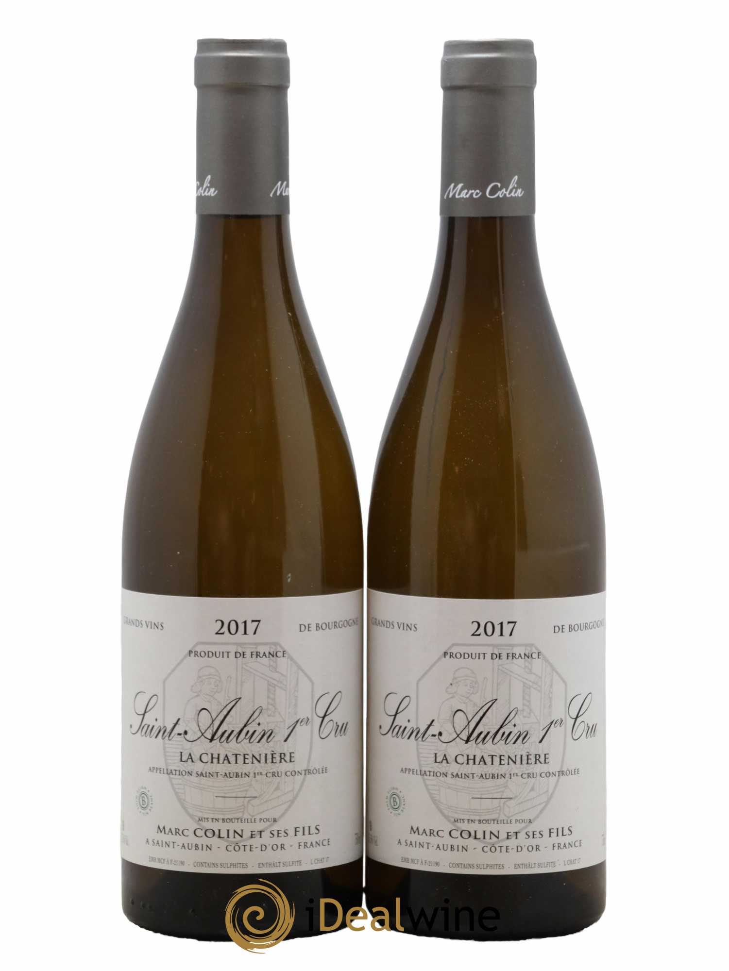 Saint-Aubin 1er Cru La Chatenière Marc Colin & Fils 2017 - Lot de 2 bouteilles - 0
