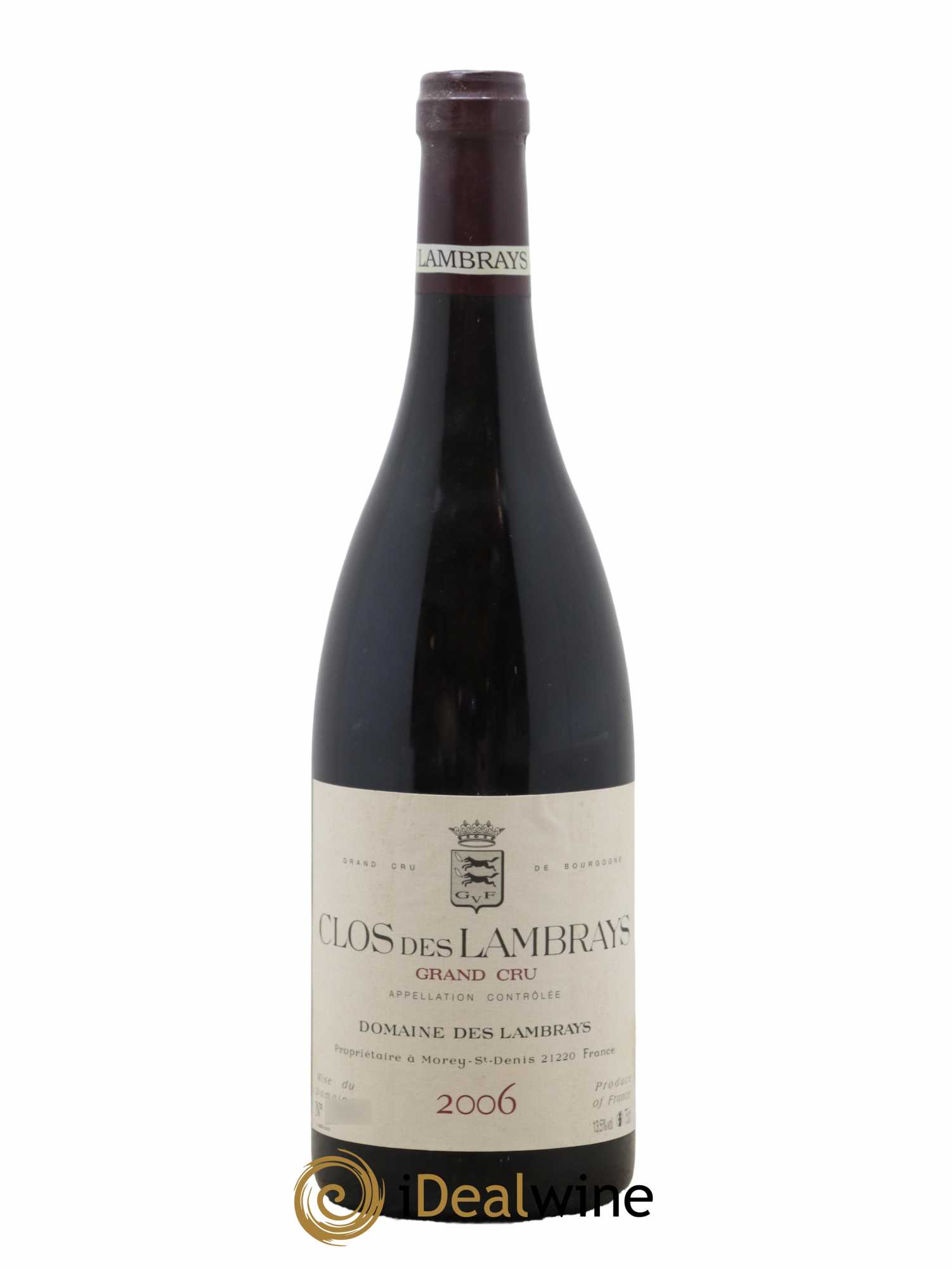 Clos des Lambrays Grand Cru Domaine des Lambrays 2006 - Lot de 1 bouteille - 0