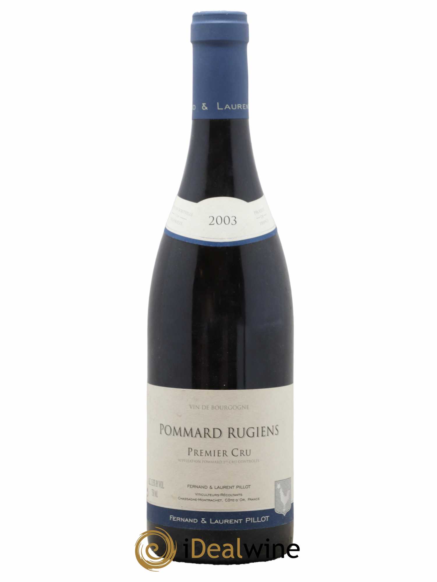 Pommard 1er Cru Rugiens Fernand et Laurent Pillot (Domaine) 2003 - Lot of 1 bottle - 0