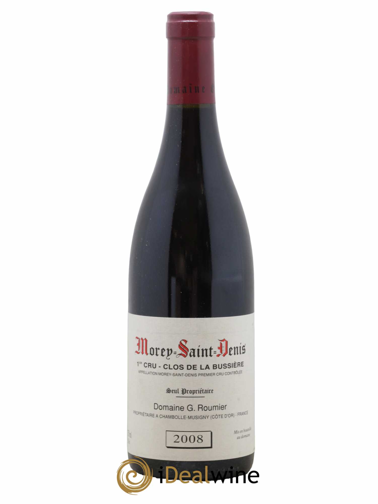 Morey-Saint-Denis 1er Cru Clos de la Bussière Georges Roumier (Domaine) 2008 - Lot de 1 bouteille - 0