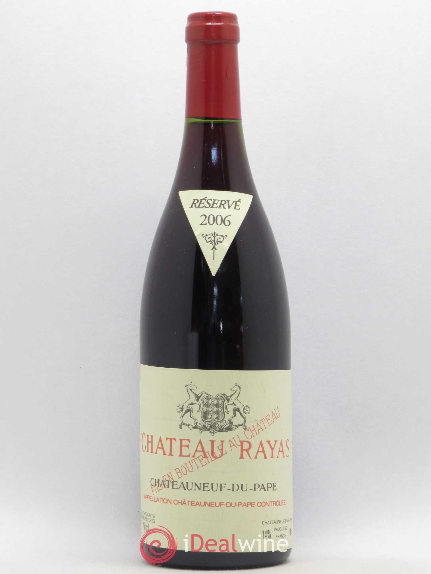 Châteauneuf-du-Pape Château Rayas Emmanuel Reynaud 2006 - Lot de 1 bouteille - 0