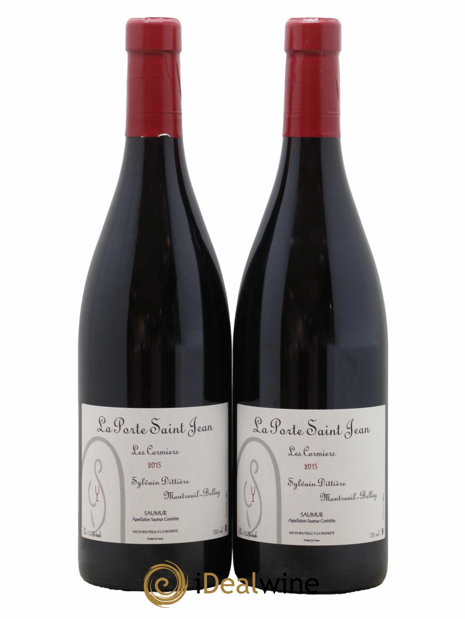 Saumur Les Cormiers La Porte Saint Jean 2015 - Lot de 2 bouteilles - 0