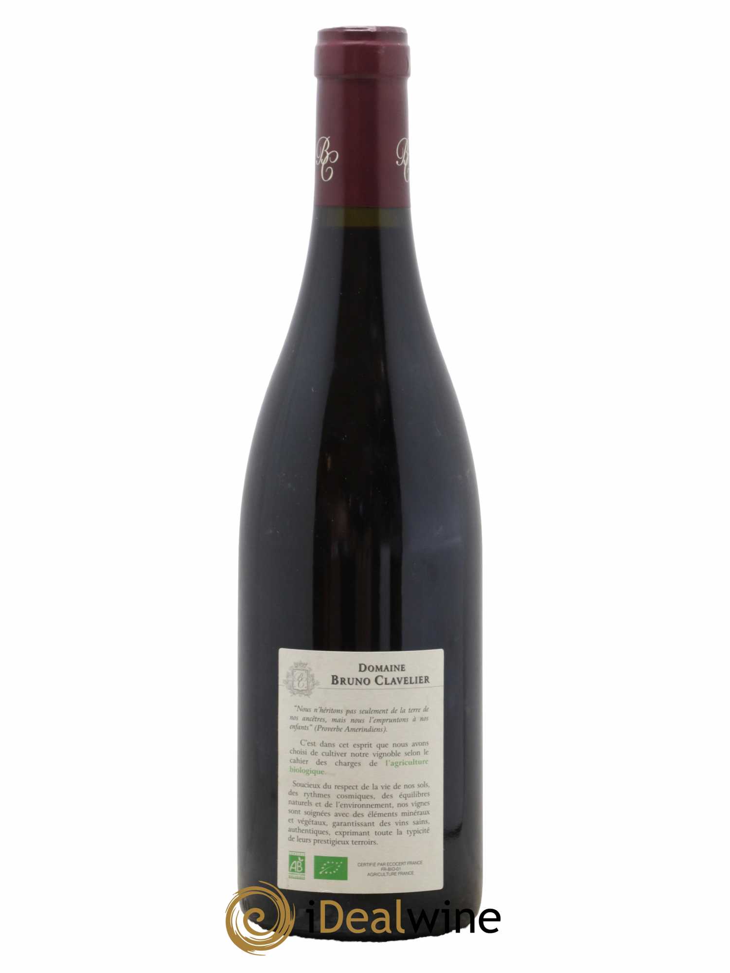 Vosne-Romanée 1er Cru Aux Brulées Vieilles Vignes Bruno Clavelier 2016 - Lot of 1 bottle - 1