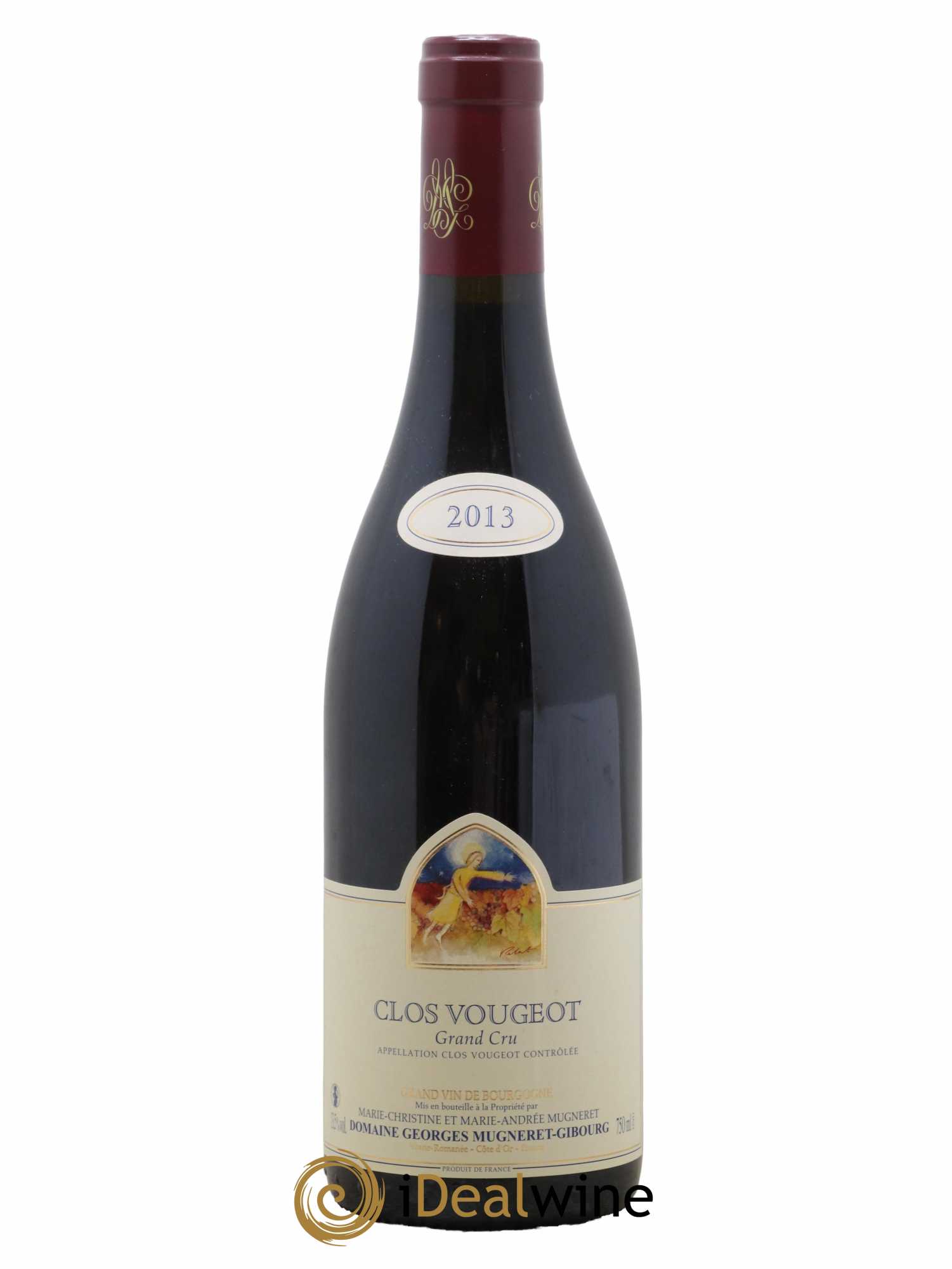 Clos de Vougeot Grand Cru Georges Mugneret-Gibourg (Domaine) 2013 - Lot de 1 bouteille - 0