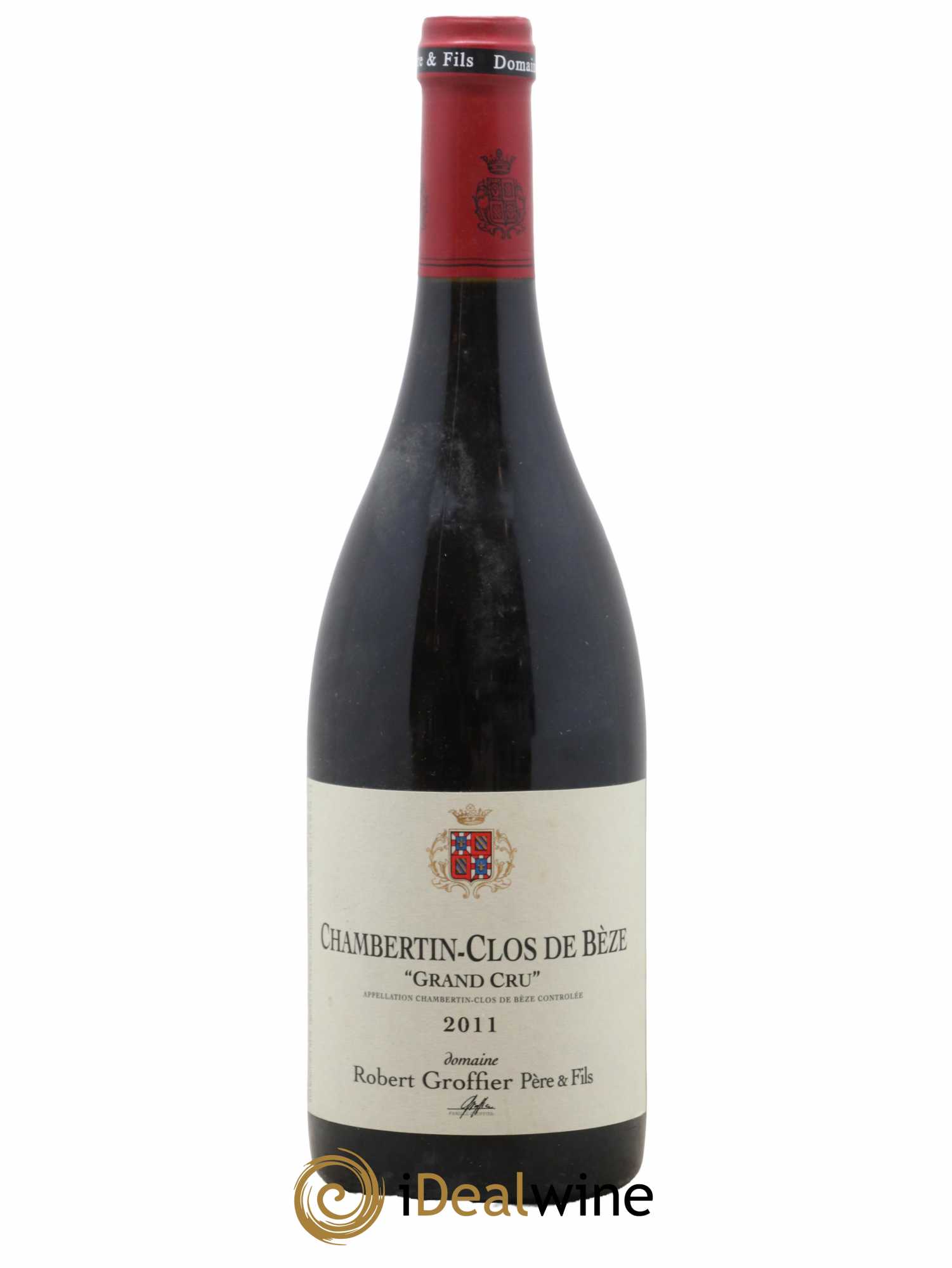 Chambertin Clos de Bèze Grand Cru Robert Groffier Père & Fils (Domaine) 2011 - Lot of 1 bottle - 0