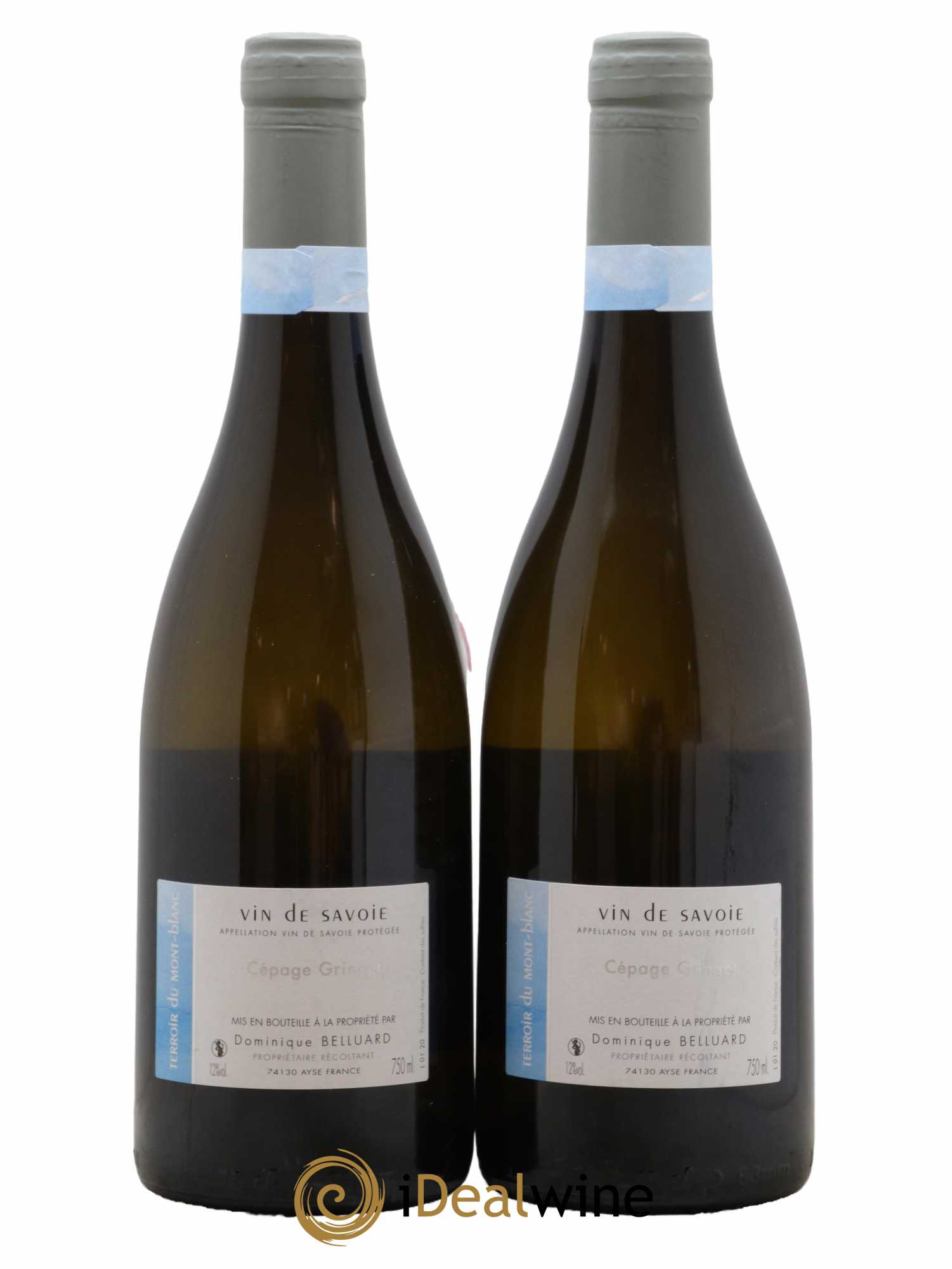 Vin de Savoie Eponyme Domaine Belluard 2020 - Lot de 2 bouteilles - 1