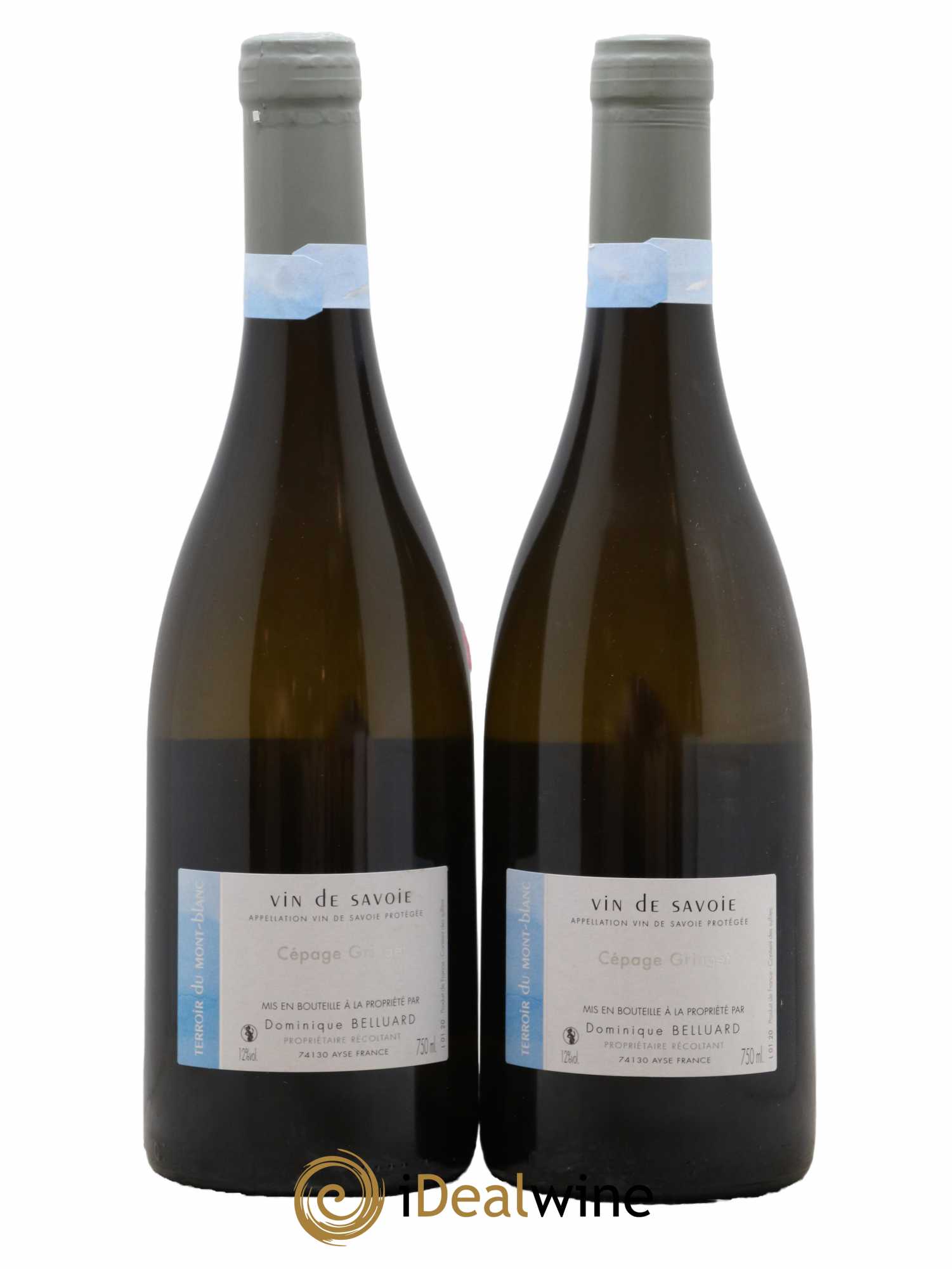 Vin de Savoie Eponyme Domaine Belluard 2020 - Lot de 2 bouteilles - 1