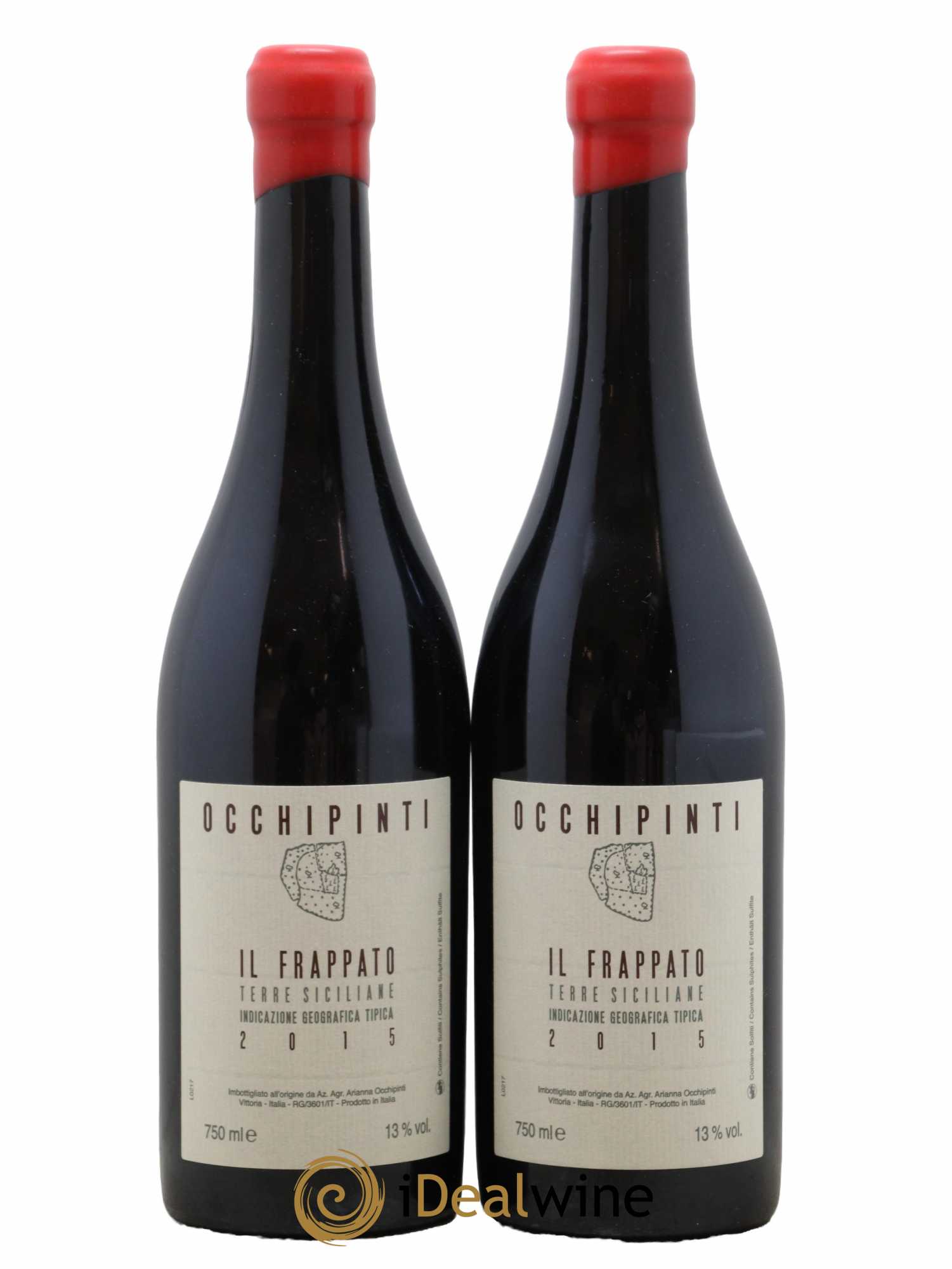 Terre Siciliane IGT Il Frappato Azienda Agricola Arianna Occhipinti 2015 - Lot of 2 bottles - 0