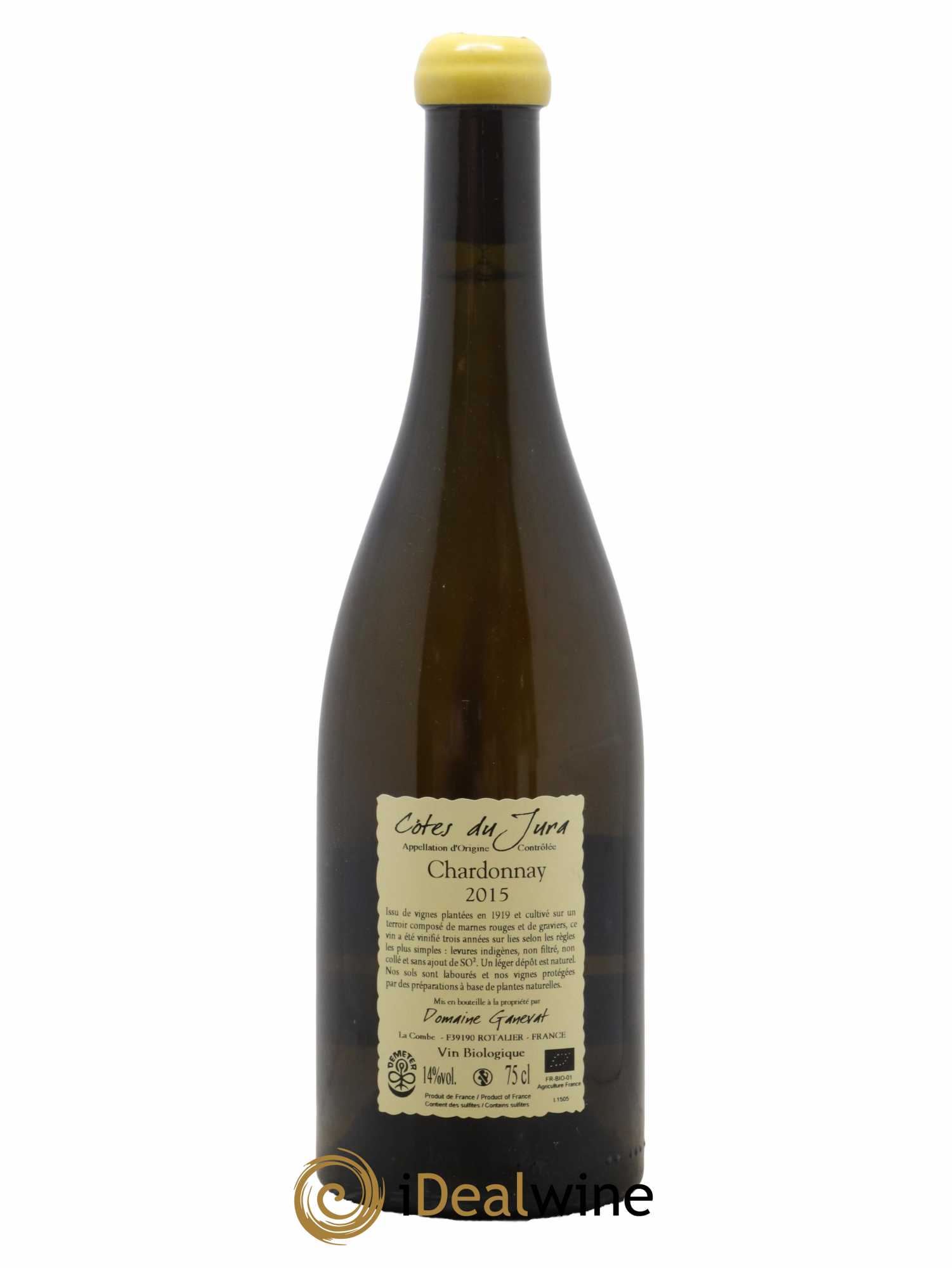 Côtes du Jura Les Grands Teppes Vieilles Vignes Jean-François Ganevat (Domaine) 2015 - Lot de 1 bouteille - 1