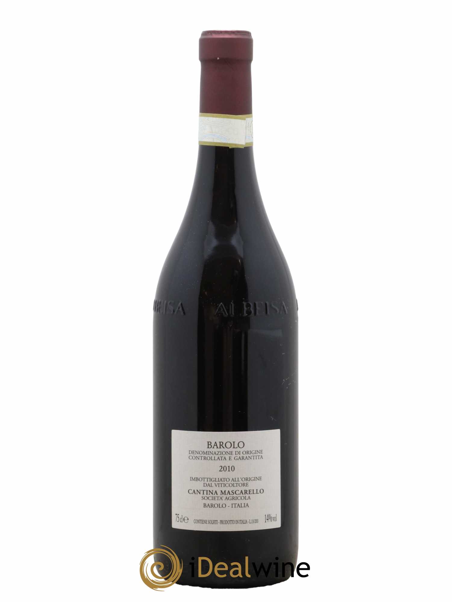 Barolo DOCG Bartolo Mascarello 2010 - Lot of 1 bottle - 1