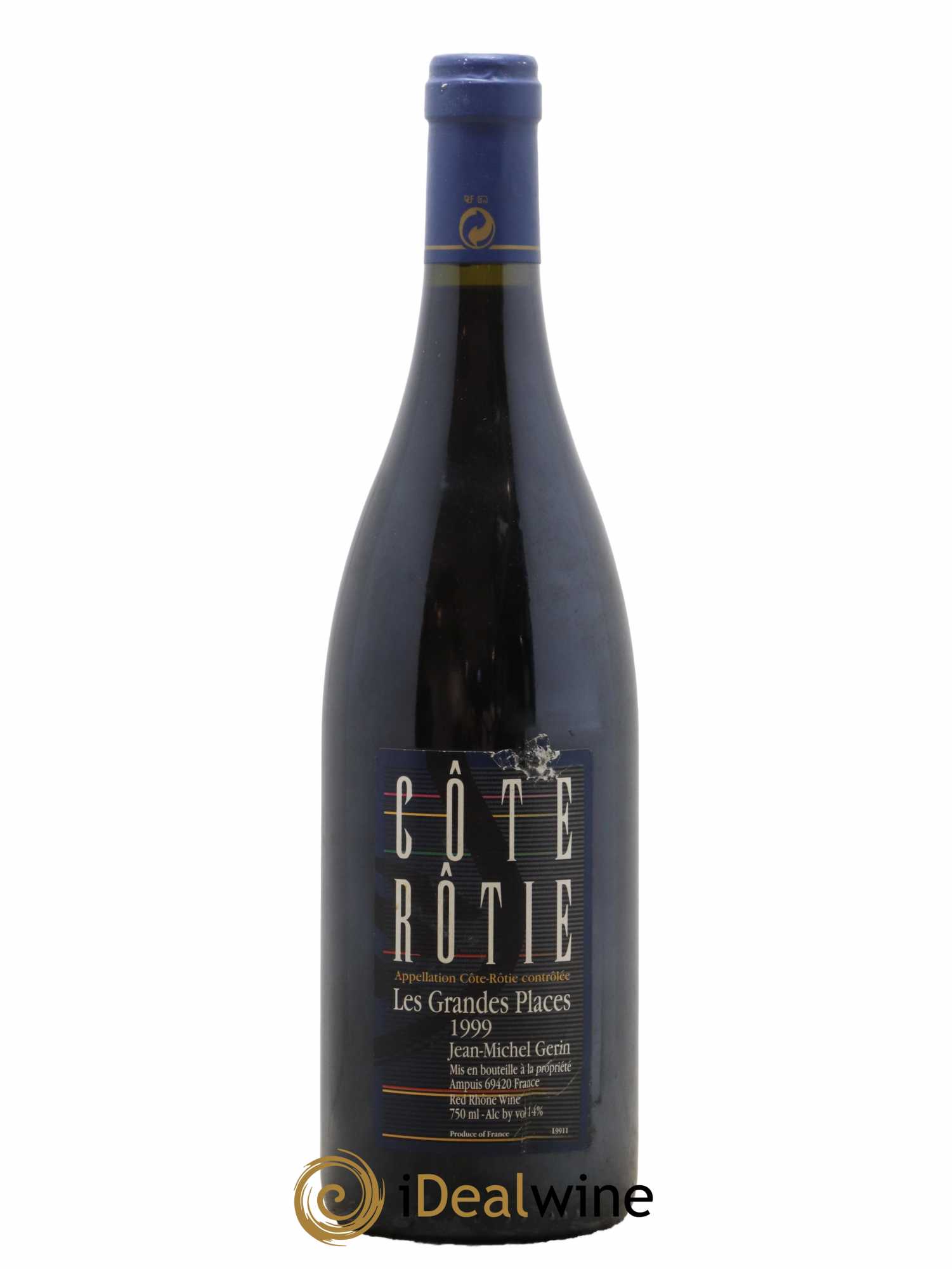 Côte-Rôtie Les Grandes Places Jean-Michel Gerin 1999 - Lot of 1 bottle - 0