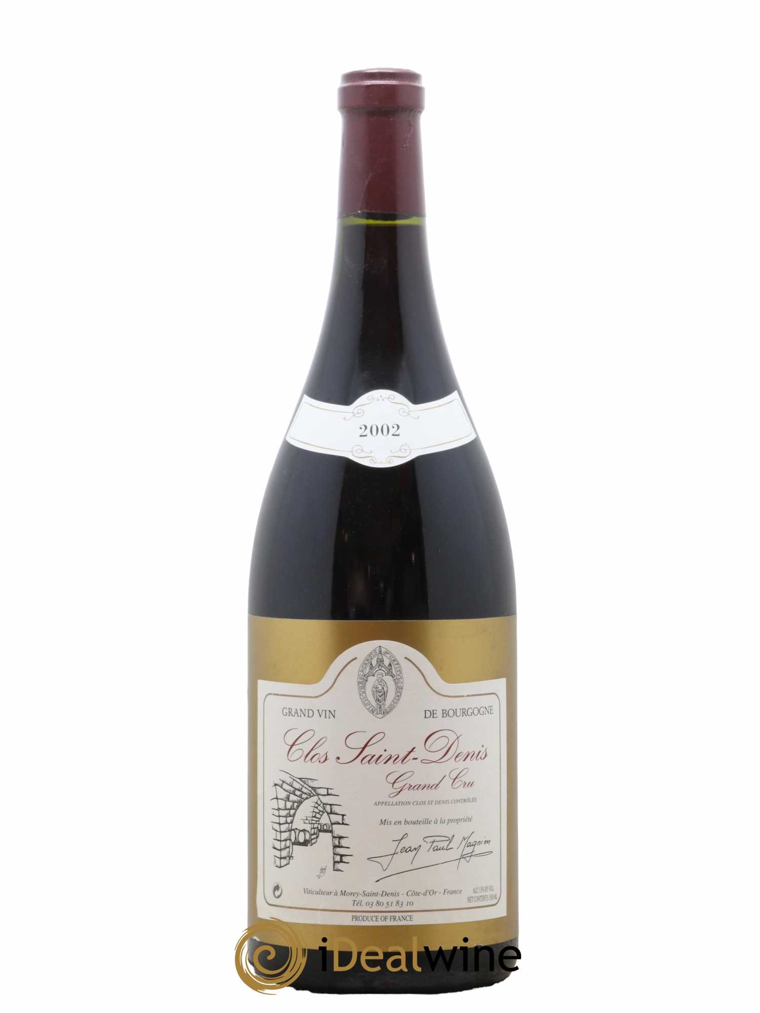 Clos Saint-Denis Grand Cru Stéphane Magnien (Domaine) 2002 - Lot de 1 magnum - 0