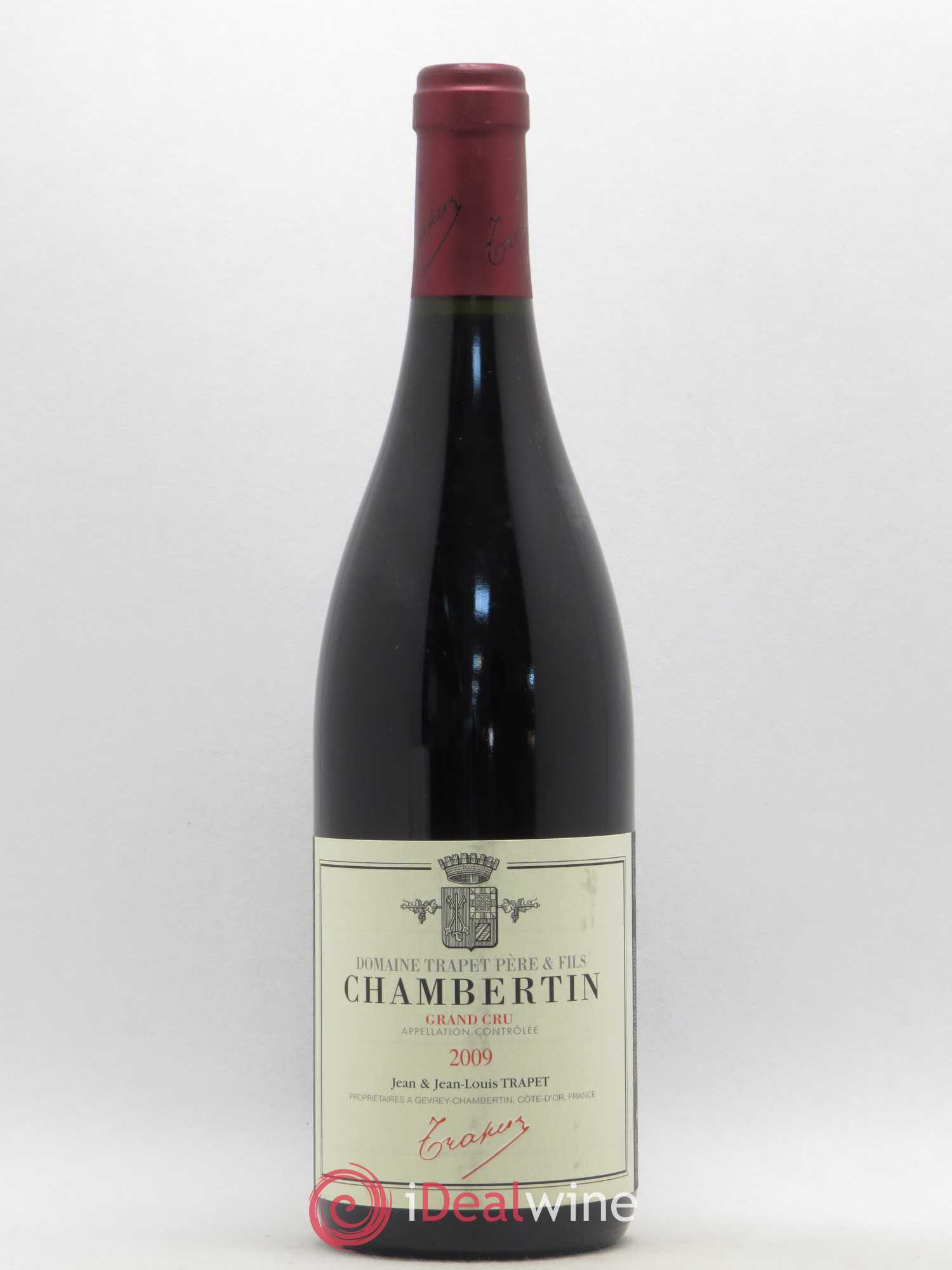 Chambertin Grand Cru Domaine Trapet 2009 - Lot de 1 bouteille - 0
