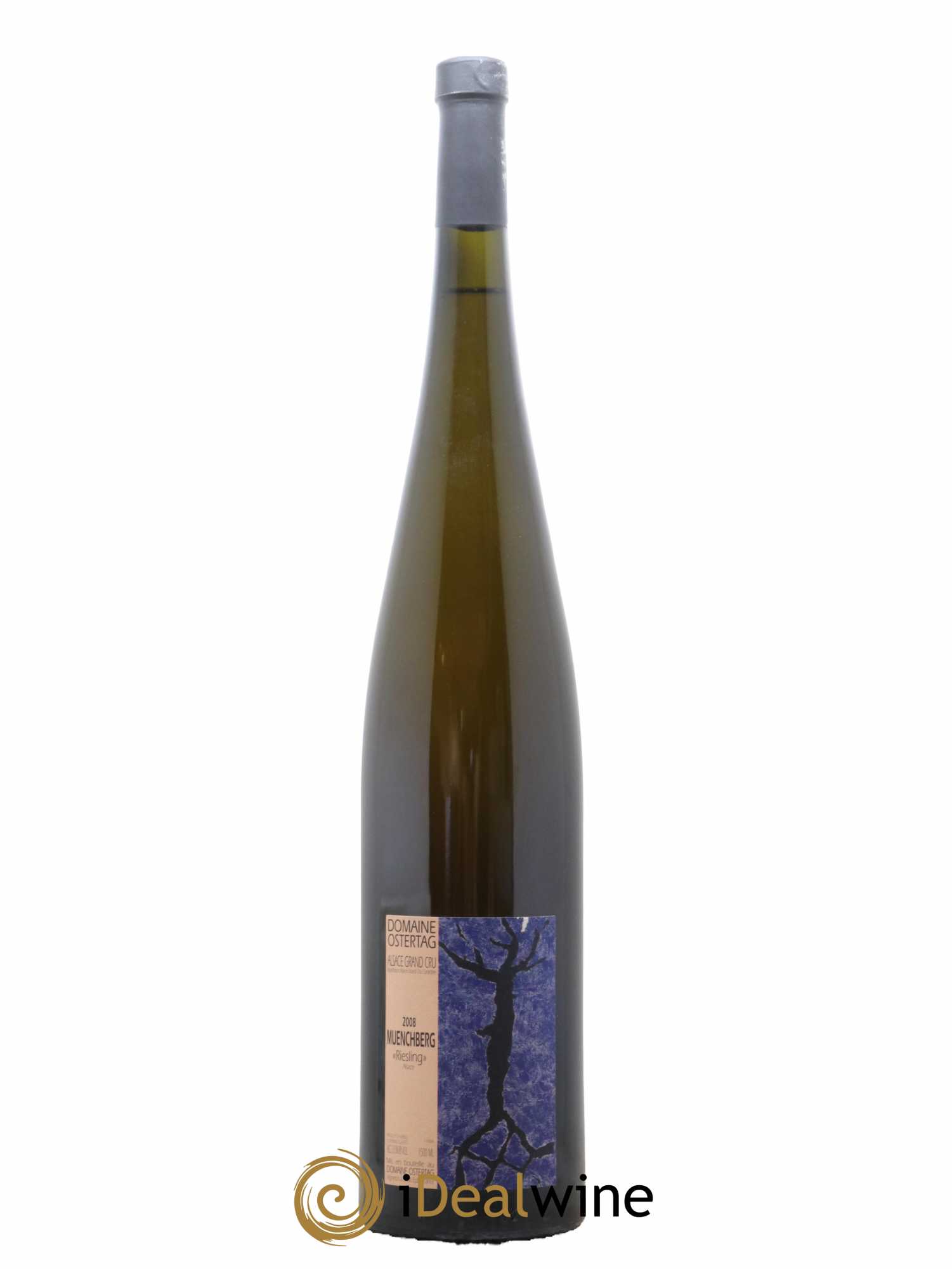 Alsace Riesling Grand Cru Muenchberg Ostertag (Domaine) 2008 - Lot de 1 magnum - 0