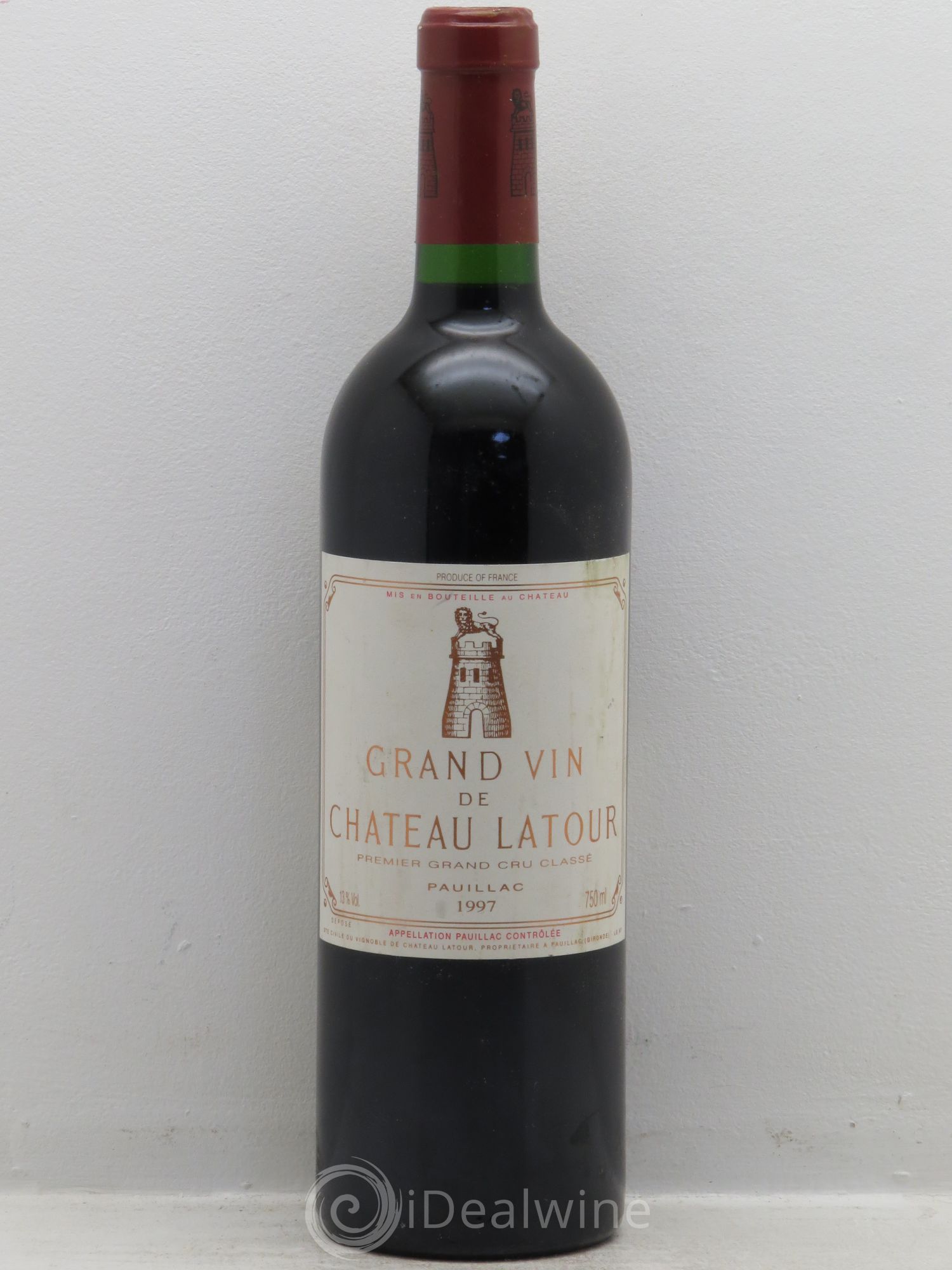 Château Latour 1er Grand Cru Classé 1997 - Lot de 1 bouteille - 0
