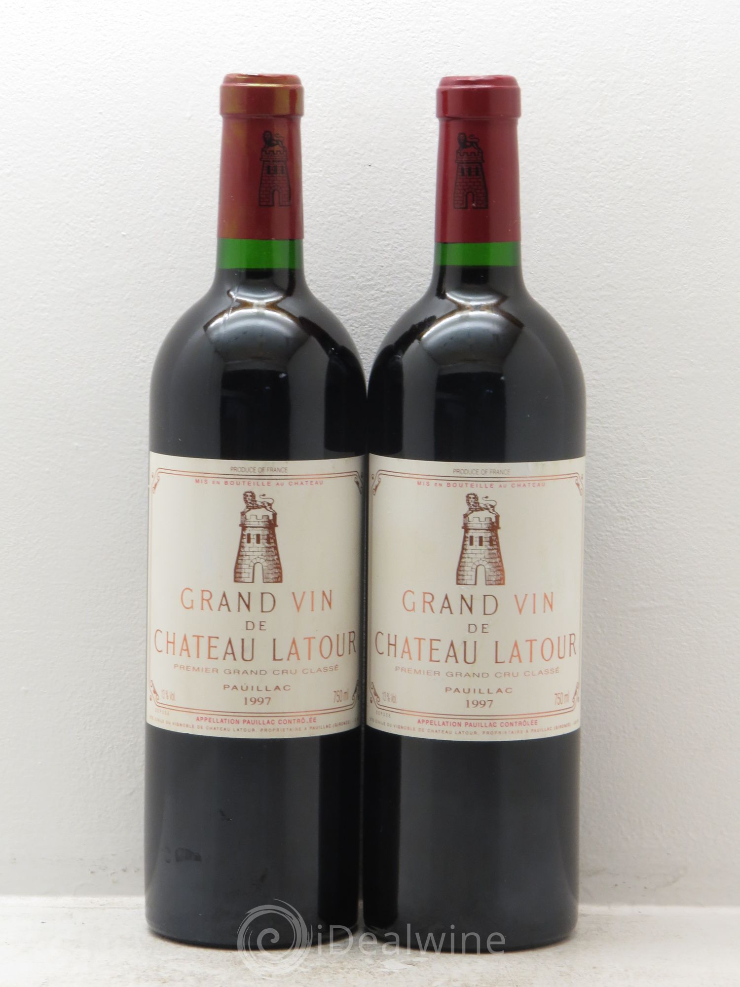 Château Latour 1er Grand Cru Classé 1997 - Lot de 2 bouteilles - 0