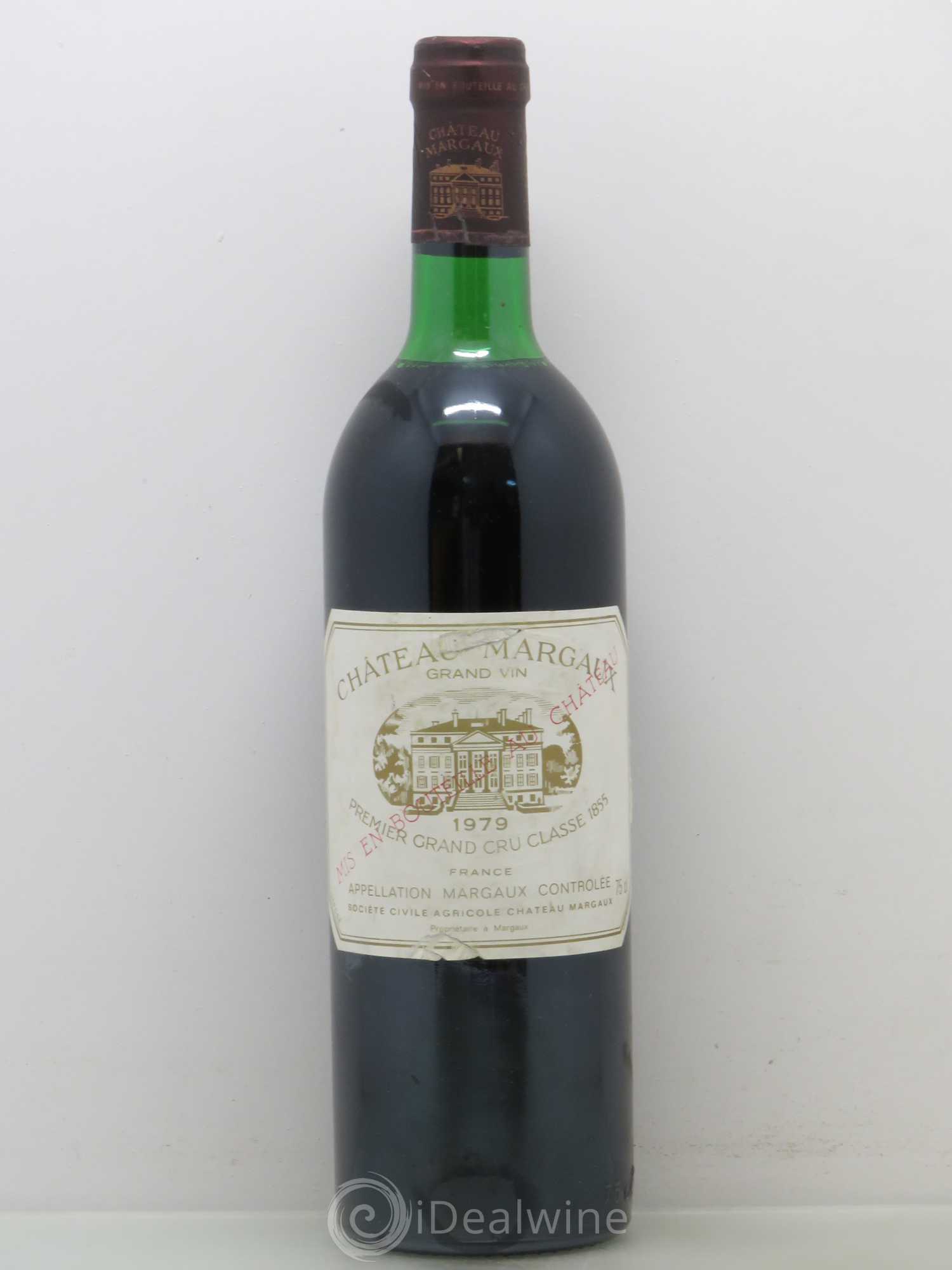 Château Margaux 1er Grand Cru Classé 1979 - Lot de 1 bouteille - 0