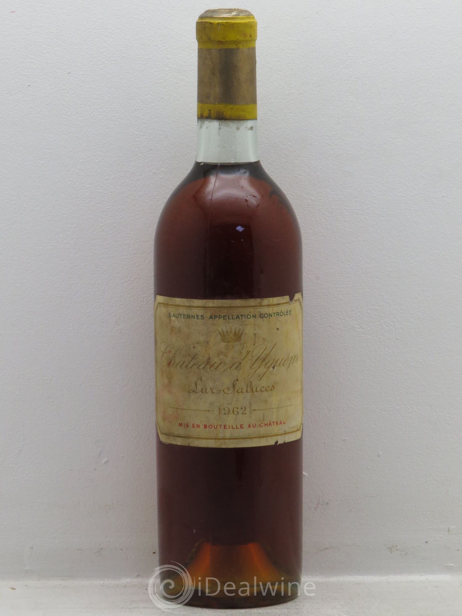 Château d' Yquem 1er Cru Classé Supérieur 1962 - Lotto di 1 bottiglia - 0