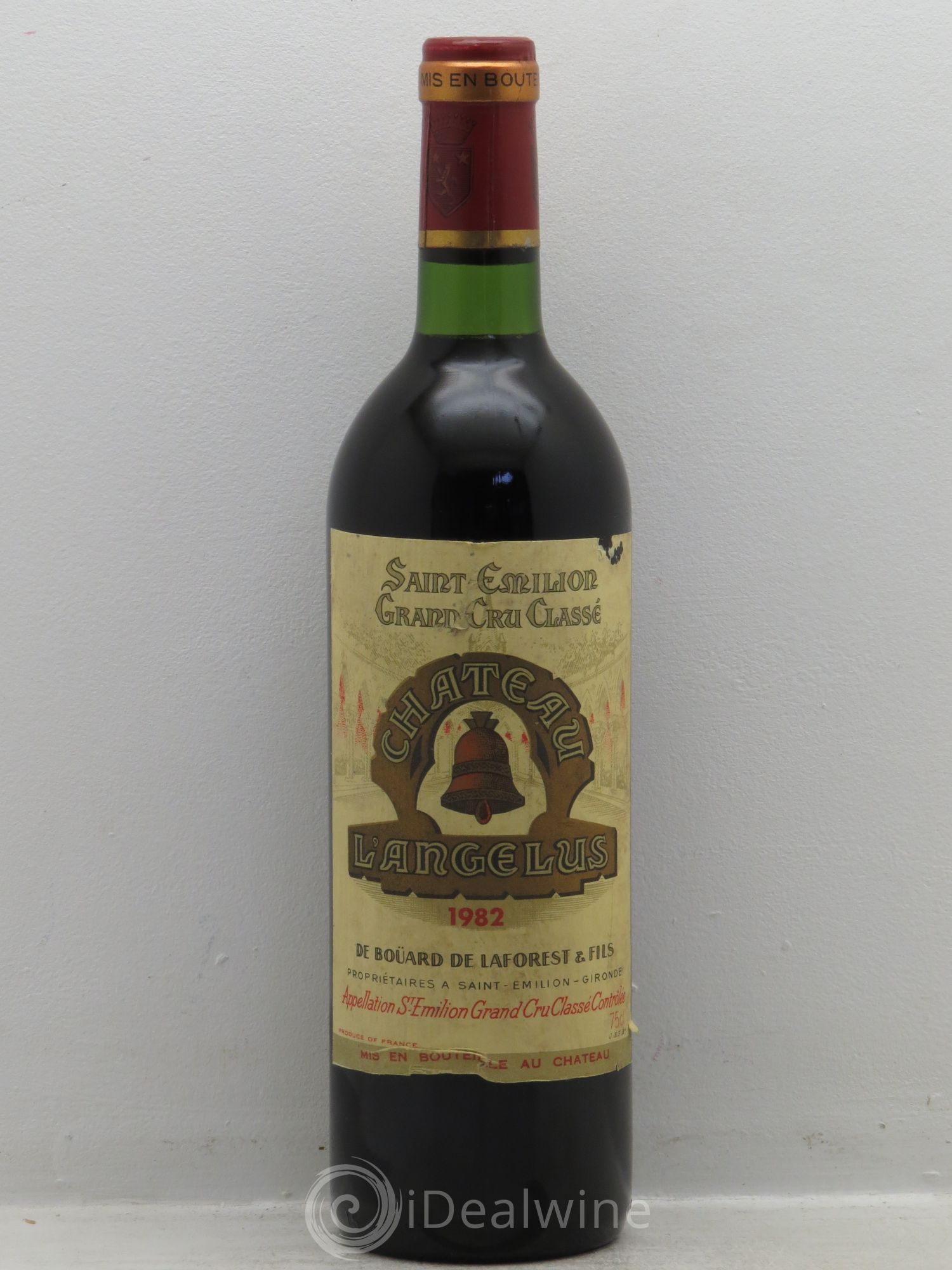 Château Angélus 1er Grand Cru Classé A 1982 - Lot de 1 bouteille - 0