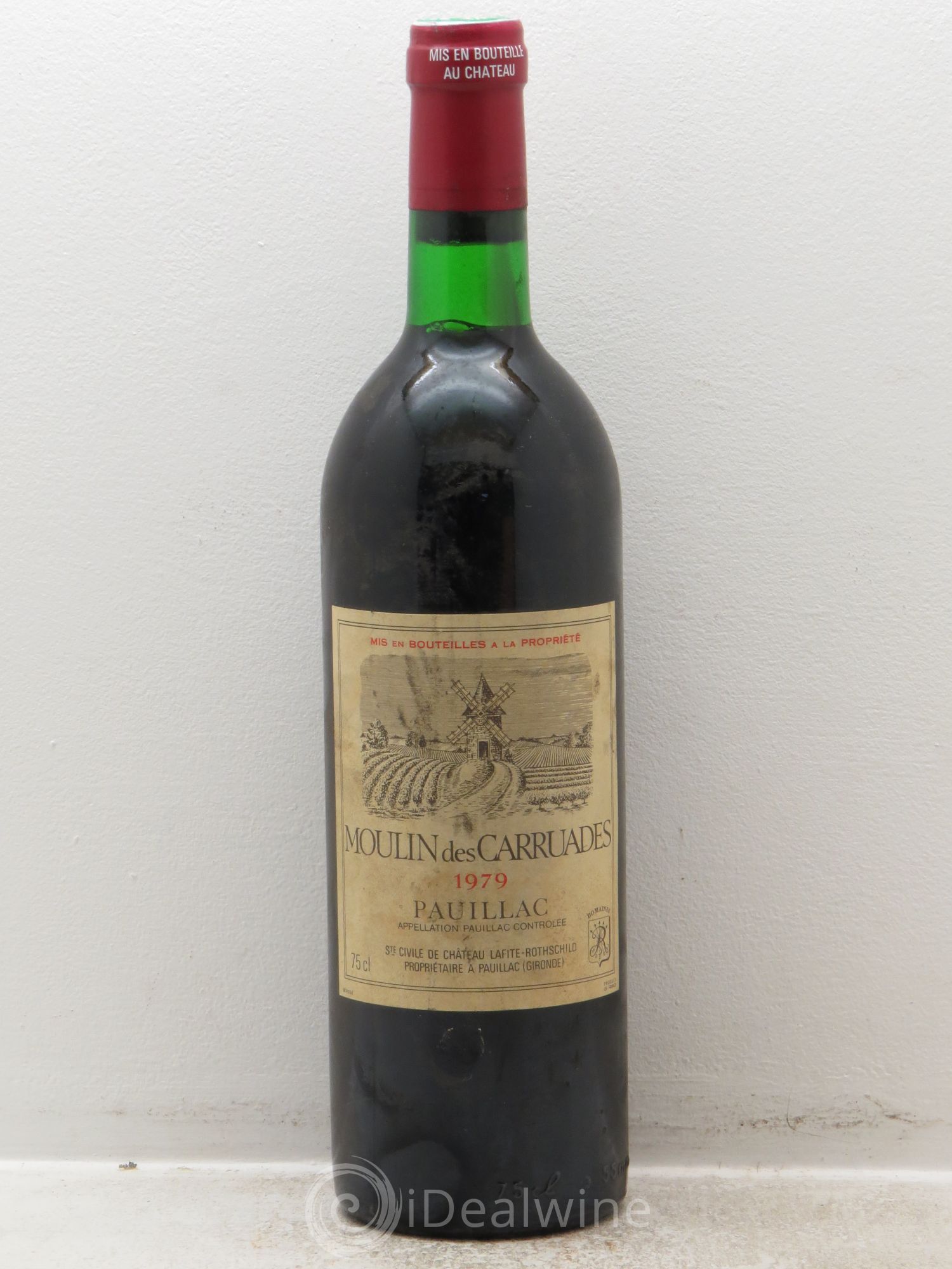 Moulin des Carruades Second Vin 1979 - Lot de 1 bouteille - 0