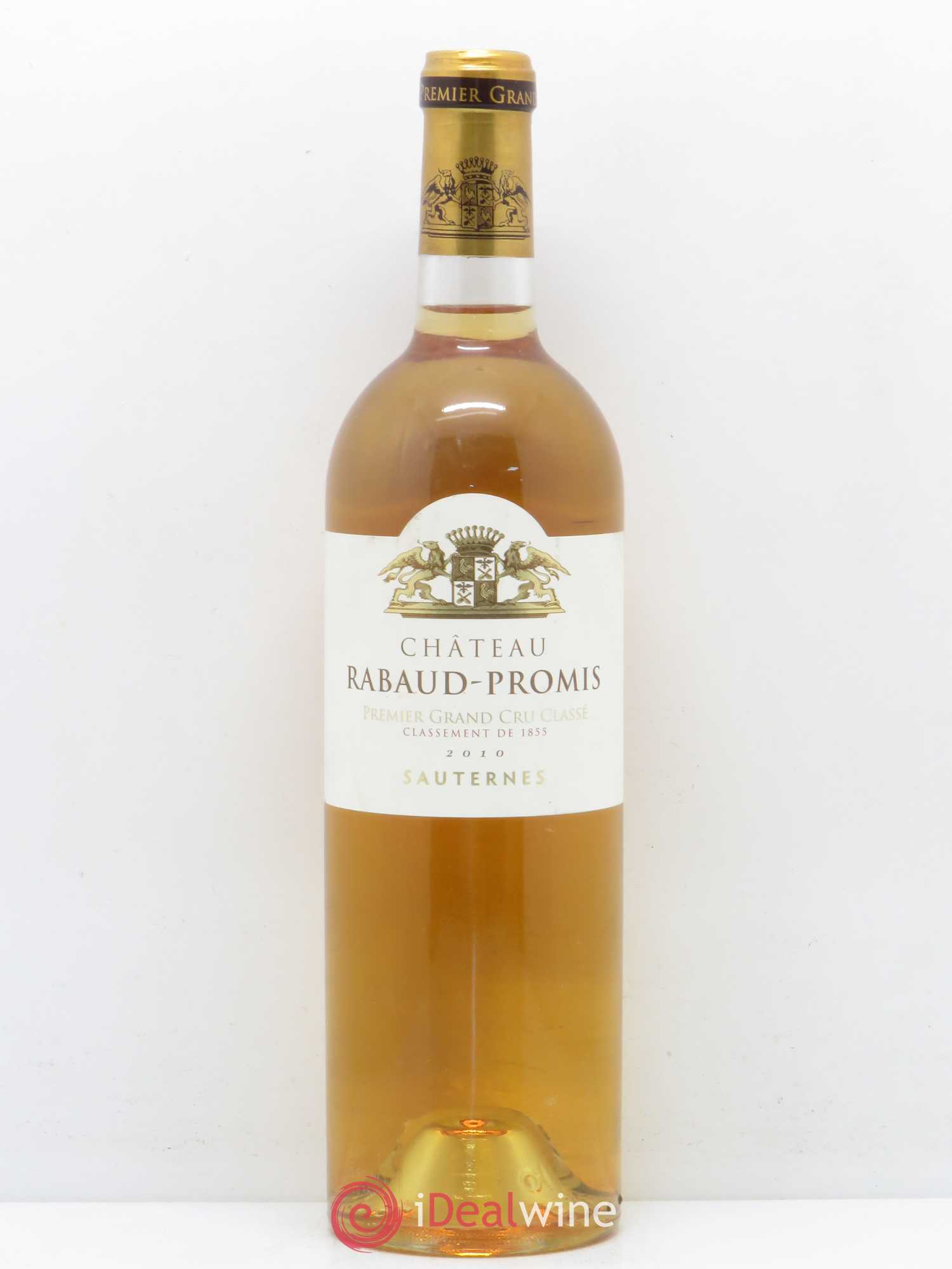 Château Rabaud Promis 1er Grand Cru Classé 2010 - Posten von 1 Flasche - 0