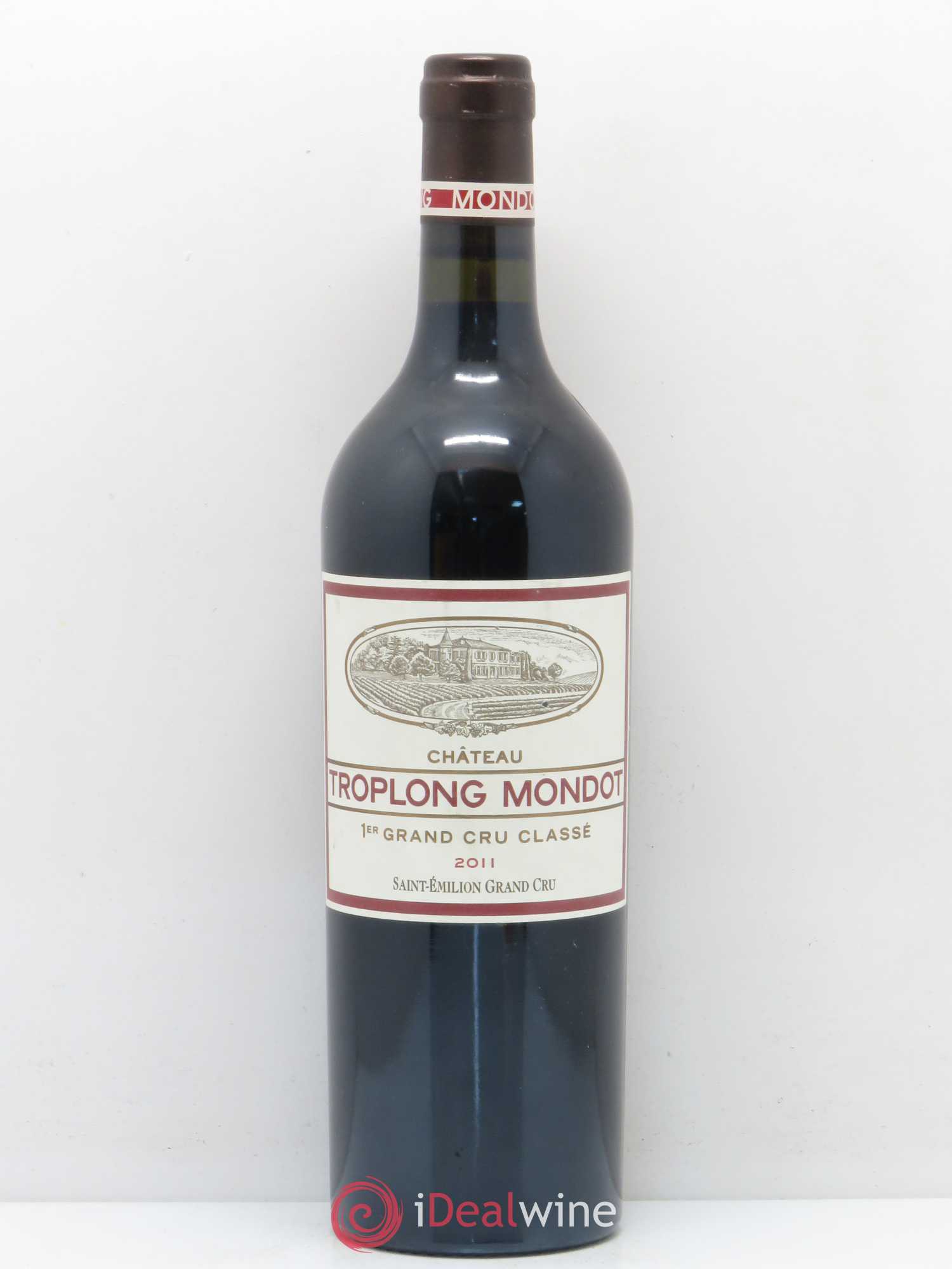 Château Troplong Mondot 1er Grand Cru Classé B 2011 - Lot de 1 bouteille - 0