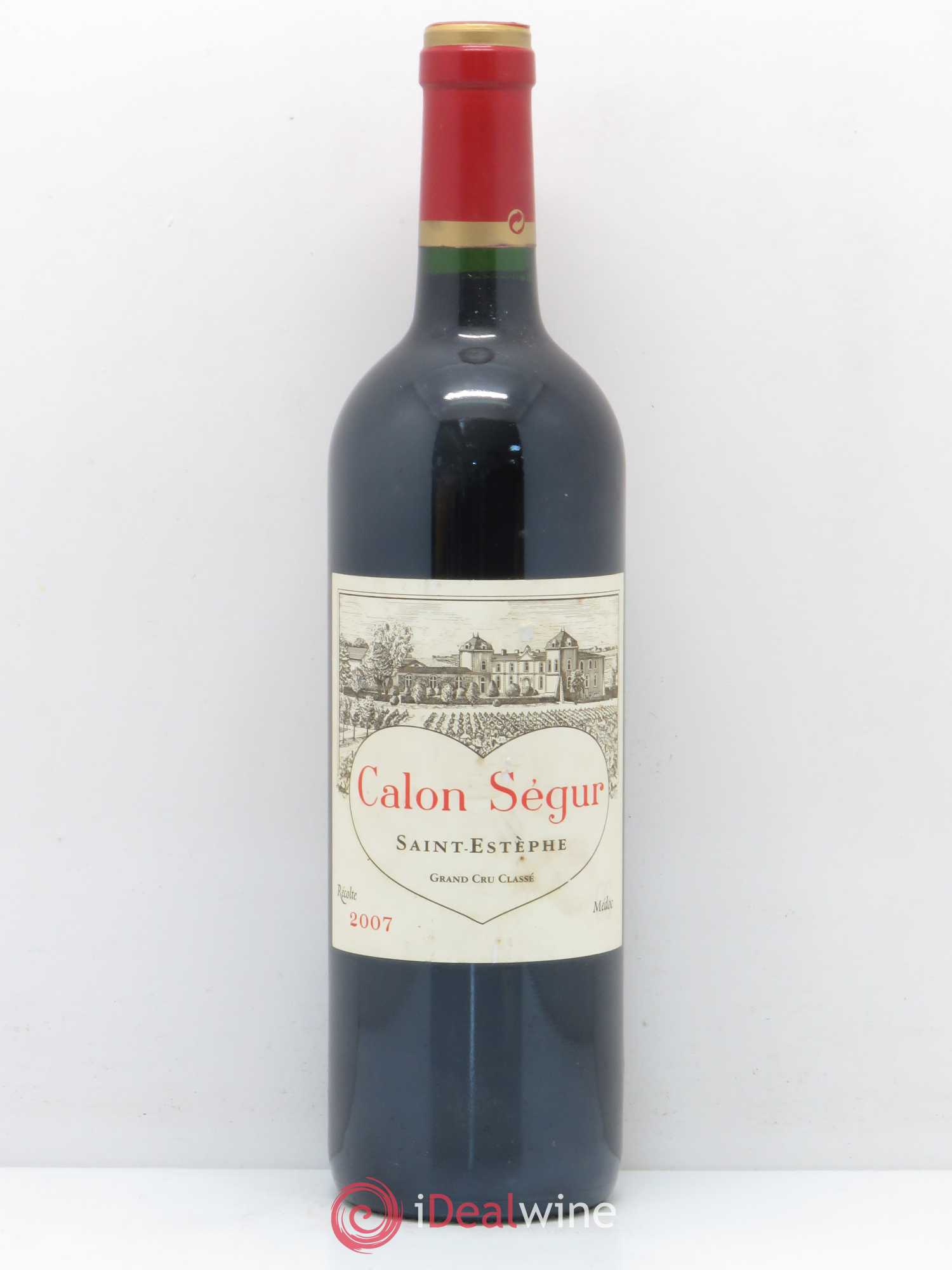 Château Calon Ségur 3ème Grand Cru Classé 2007 - Lot de 1 bouteille - 0