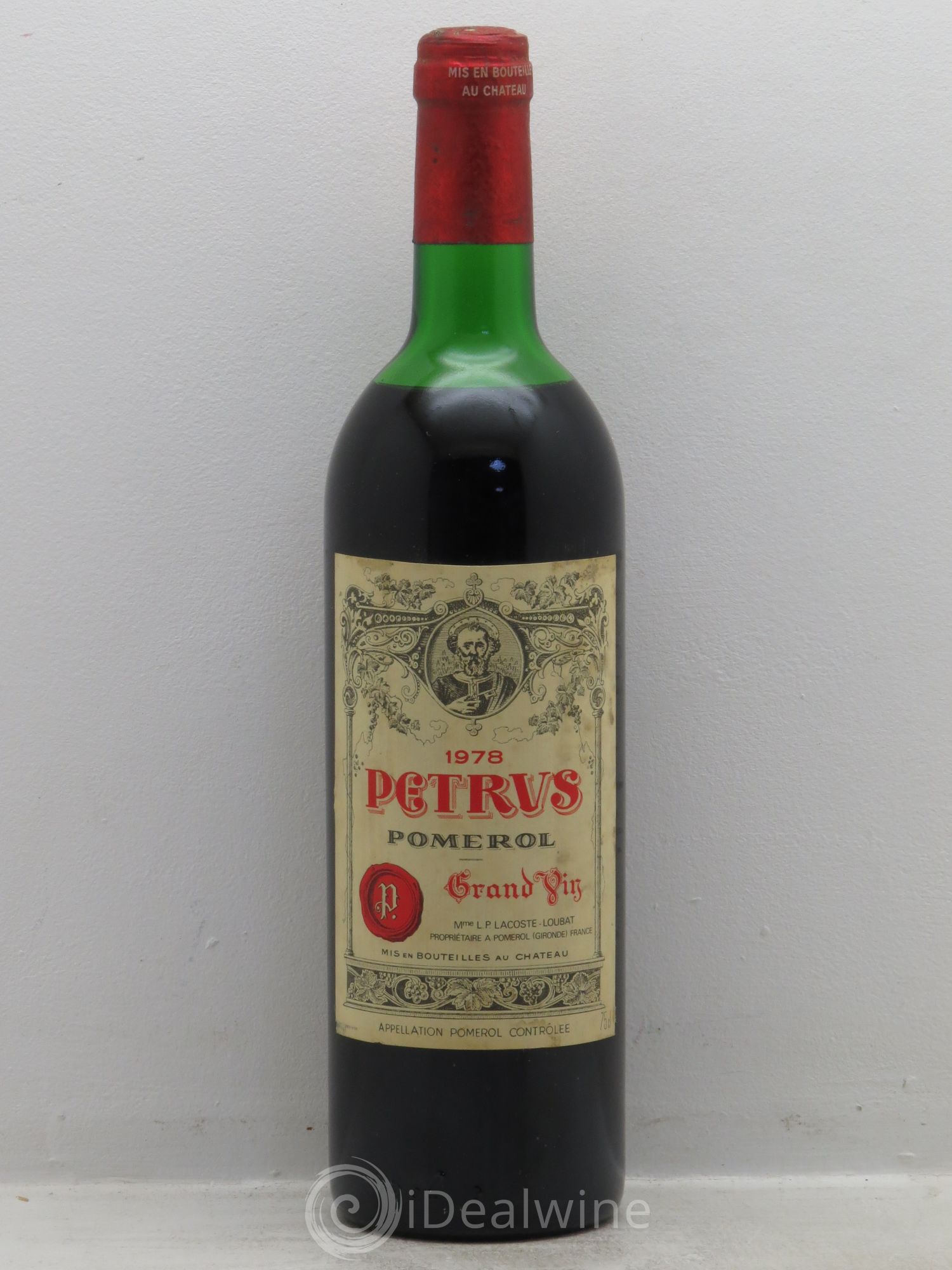 Petrus 1978 - Lot de 1 bouteille - 0