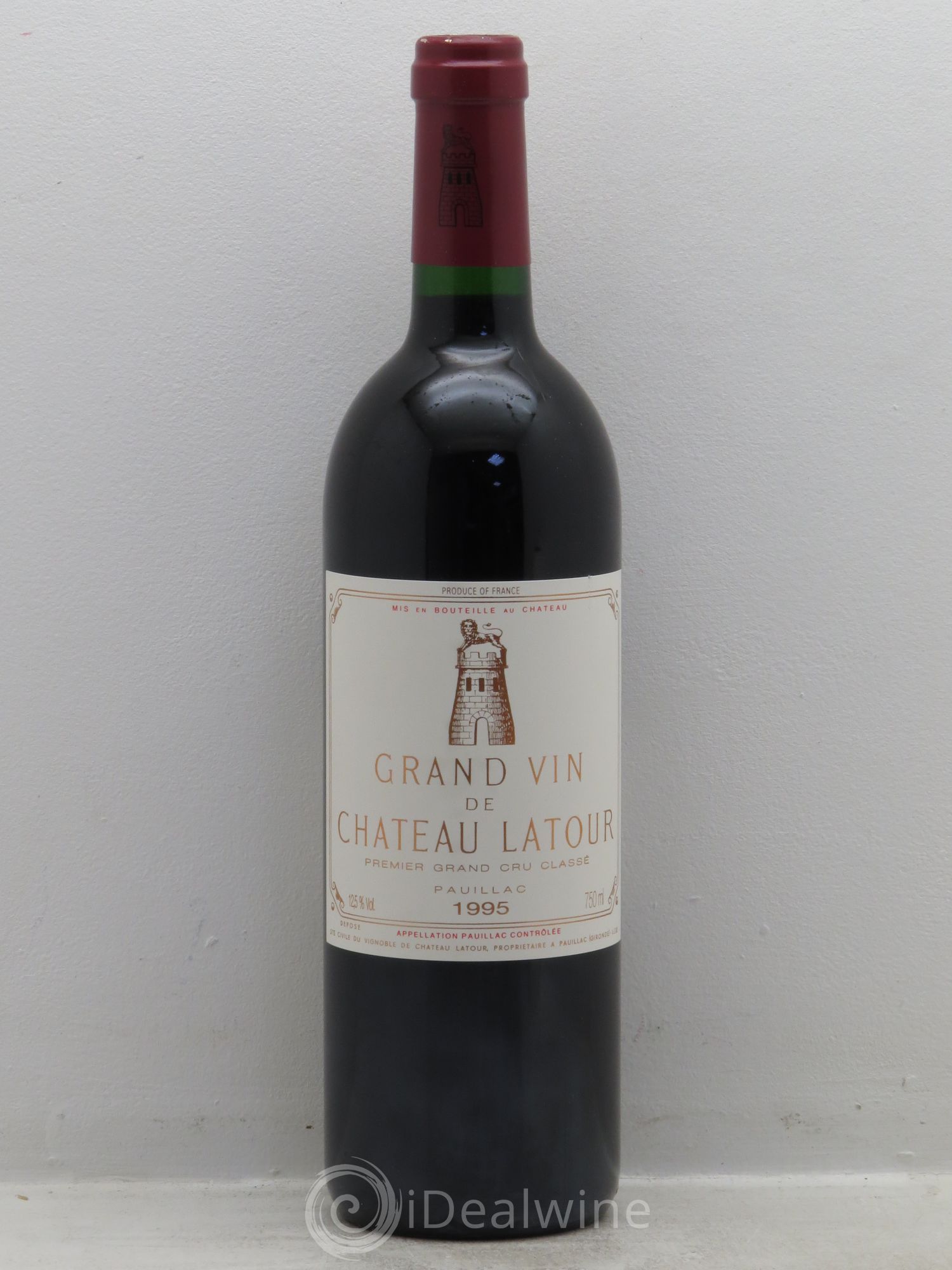 Château Latour 1er Grand Cru Classé 1995 - Lot de 1 bouteille - 0