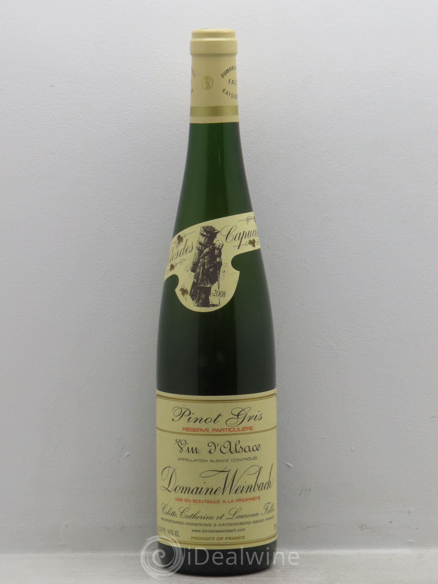 Pinot Gris Réserve Particulière 2008 - Posten von 1 Flasche - 0