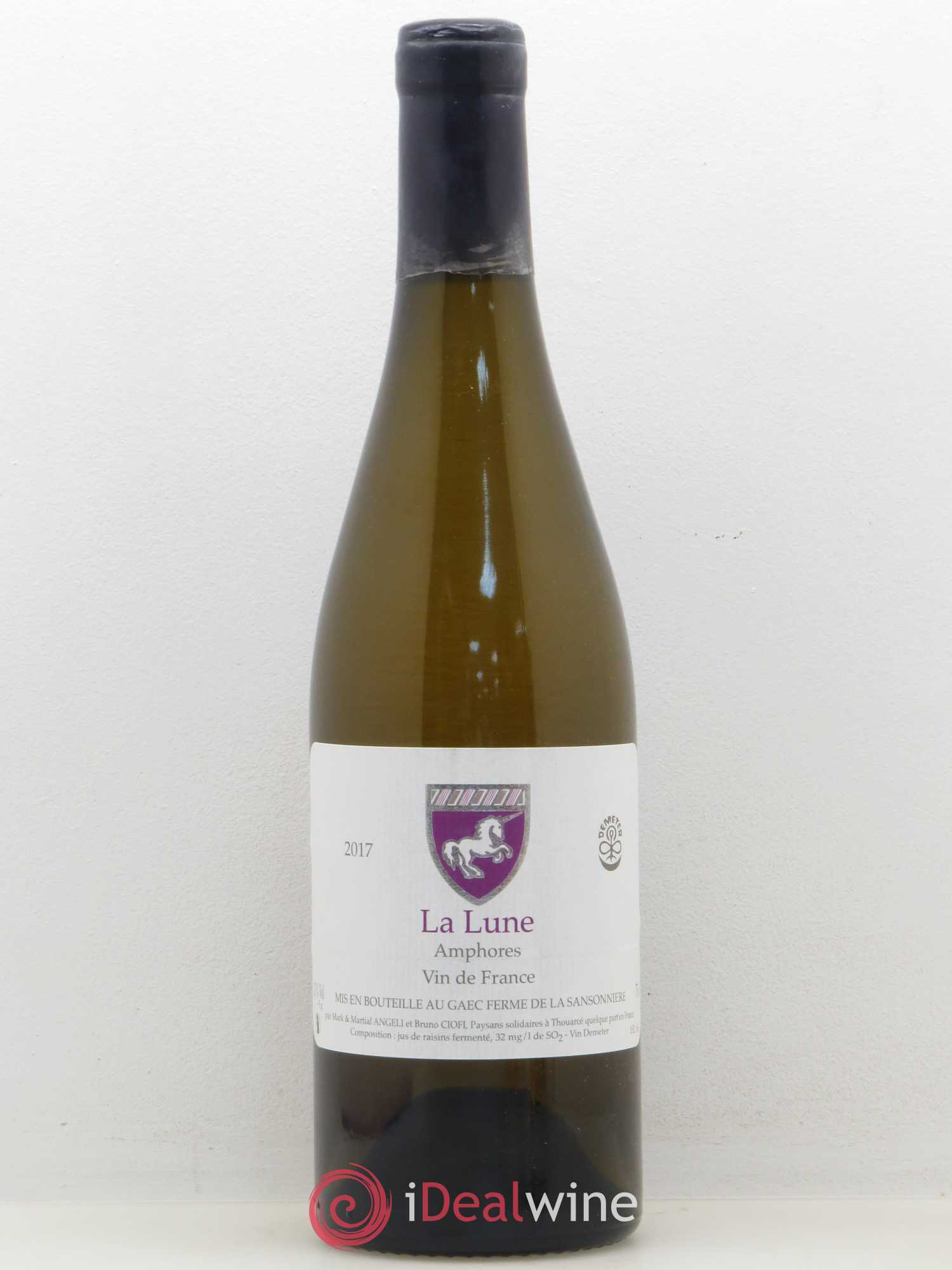 Vin de France La Lune Amphore Mark Angeli (Domaine) - Ferme de la Sansonnière 2017 - Posten von 1 Flasche - 0
