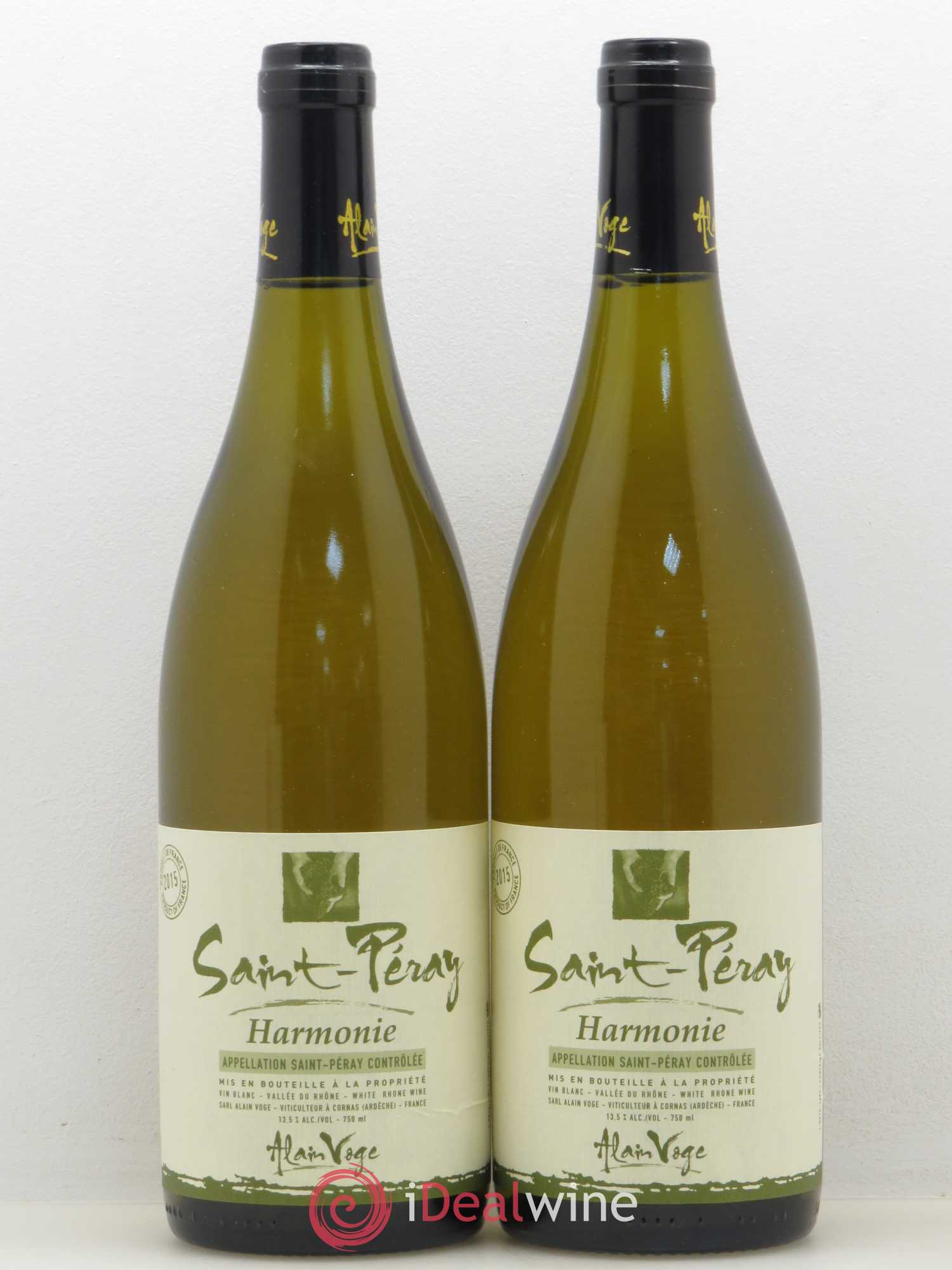 Saint-Péray Harmonie Alain Voge (Domaine) 2015 - Lot de 2 bouteilles - 0