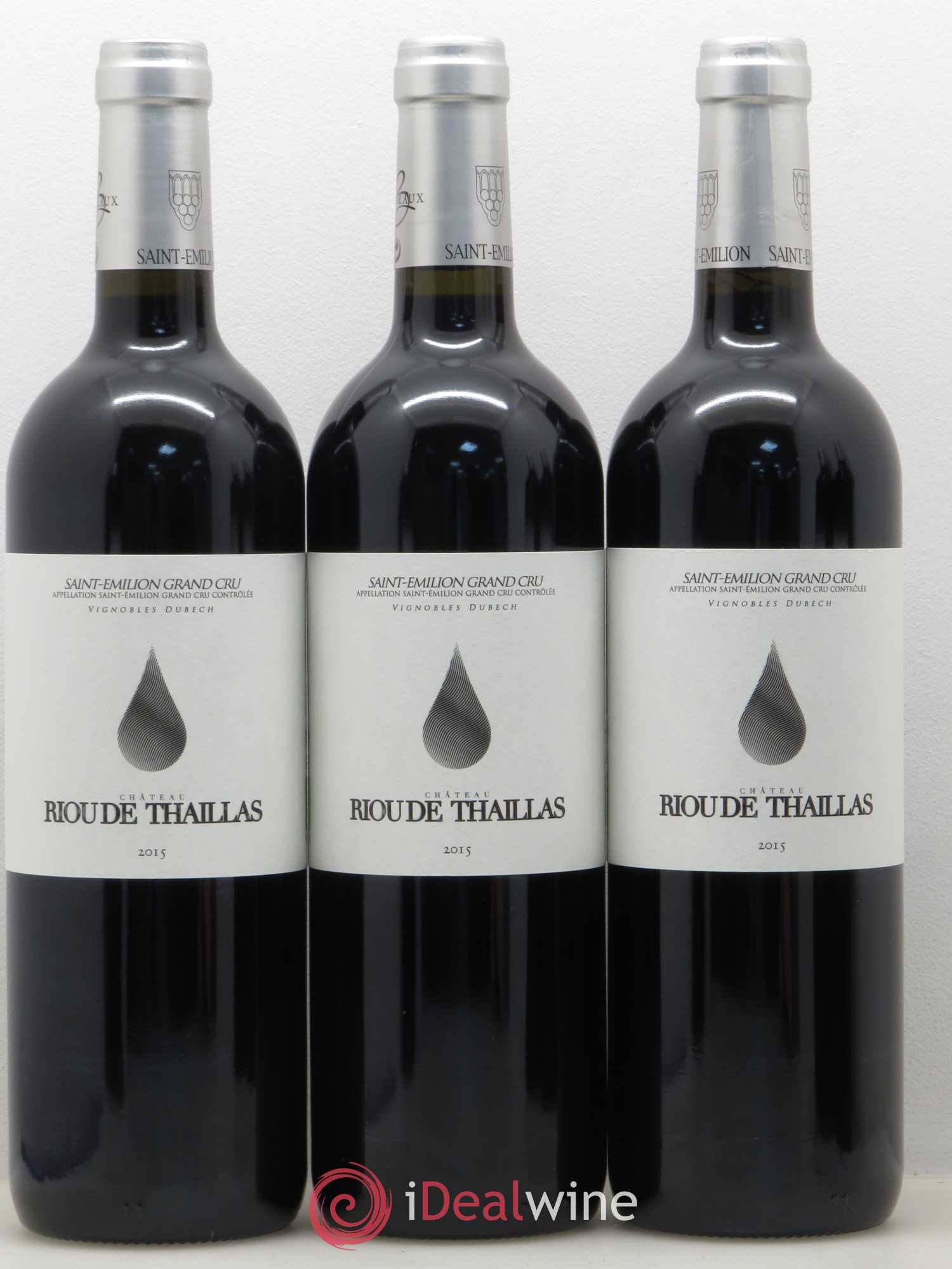 Saint-Émilion Grand Cru Château Riou de Thaillas (sans prix de réserve) 2015 - Posten von 6 Flaschen - 2
