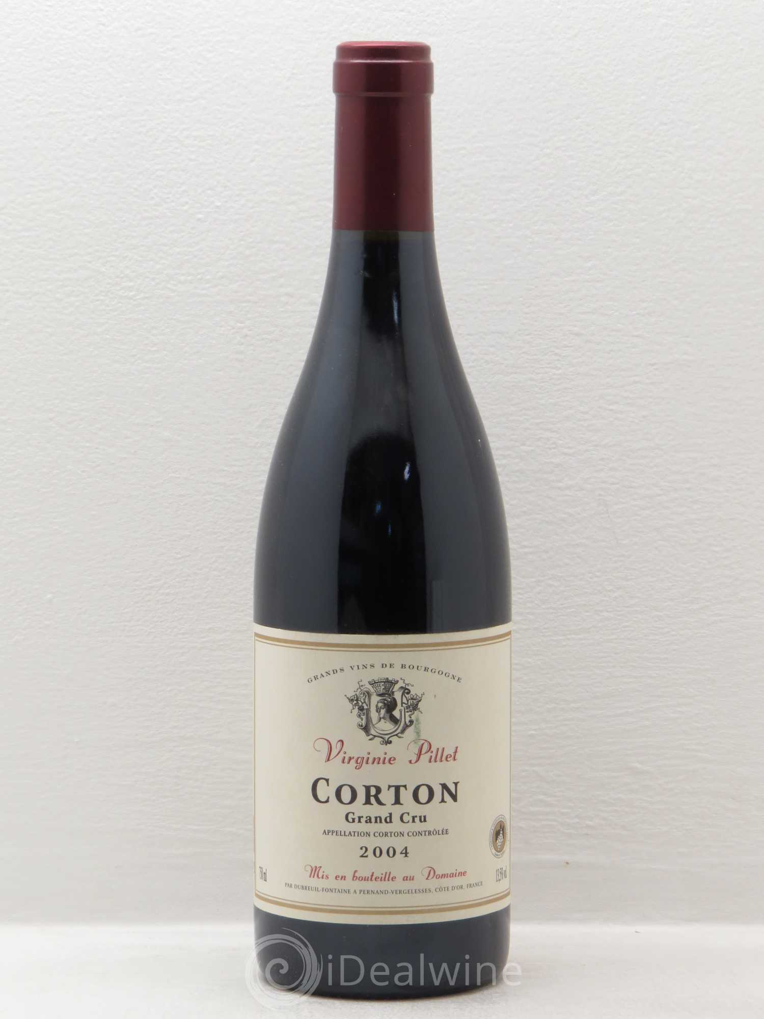 Corton Grand Cru Virginie Pillet (sans prix de réserve) 2004 - Posten von 1 Flasche - 0