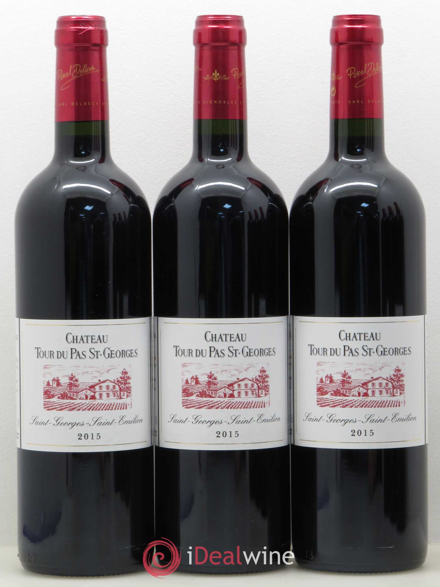Bordeaux Saint-Georges Saint-Emilion Château Tour du Pas Saint-Georges (sans prix de réserve) 2015 - Lot de 6 bouteilles - 1