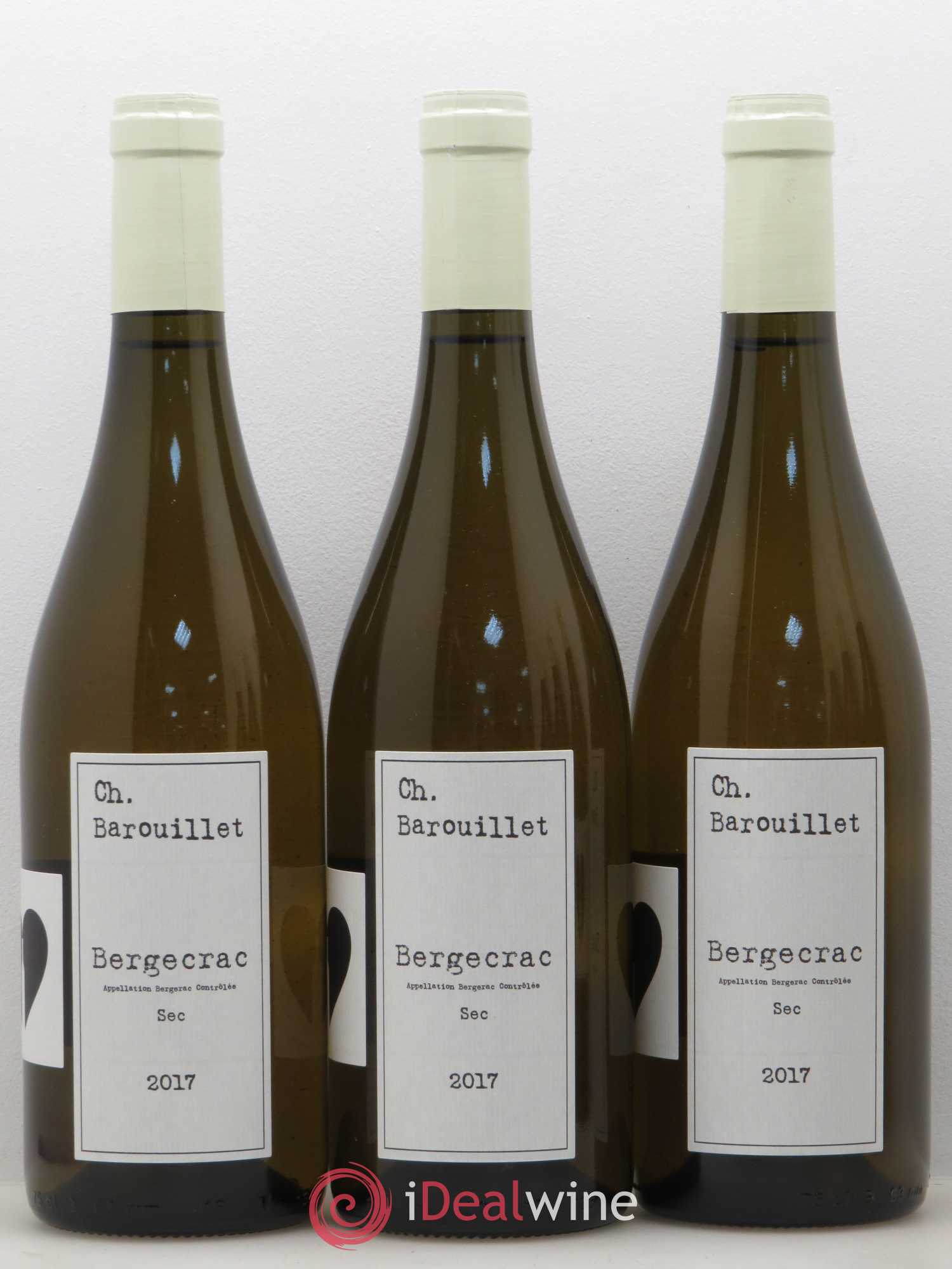 Bergerac Château Barouillet Bergecrac (sans prix de réserve) 2017 - Lot de 6 bouteilles - 2