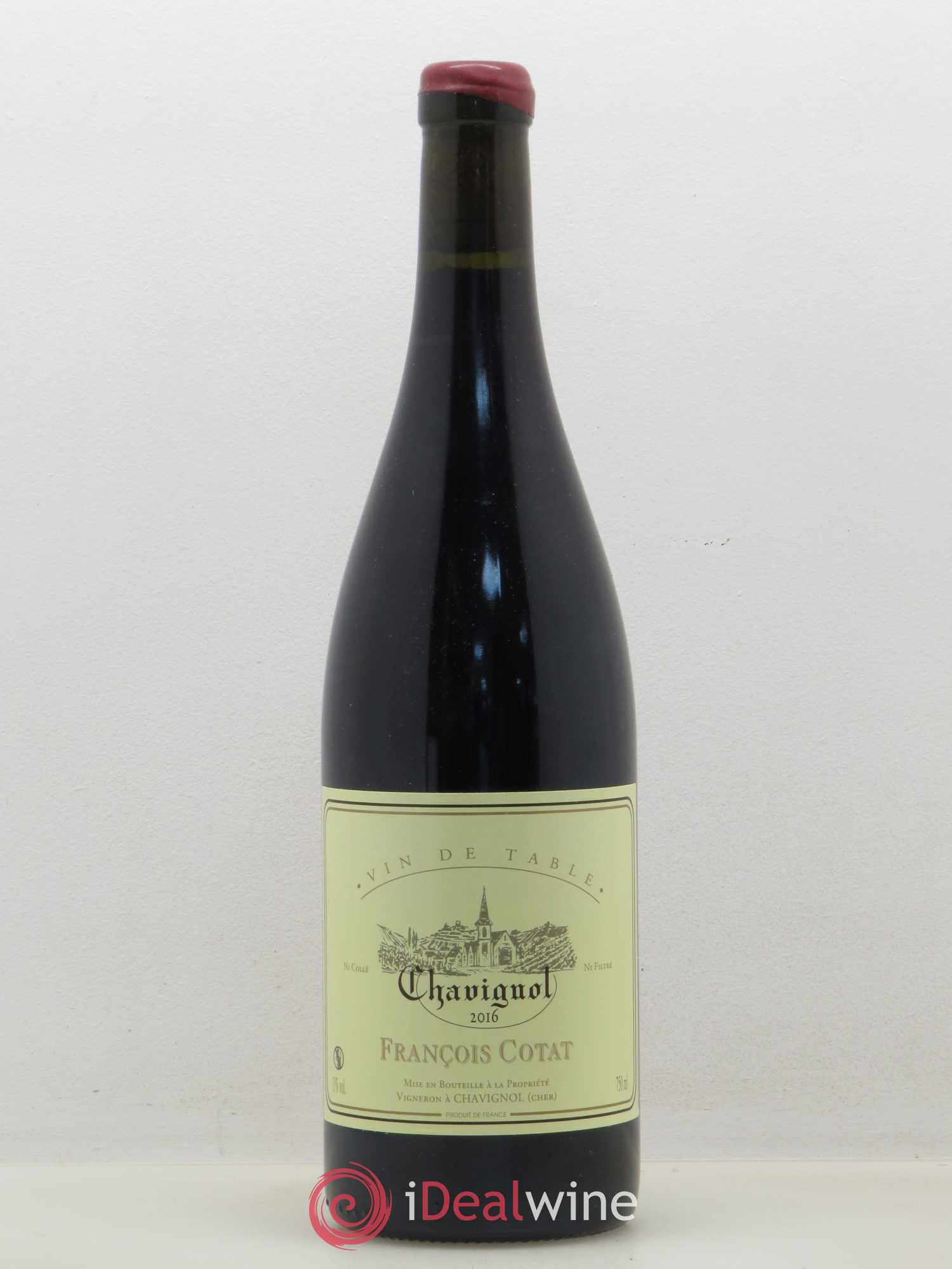 Vin de table - Chavignol François Cotat (sans prix de réserve) 2016 - Lot de 1 bouteille - 0