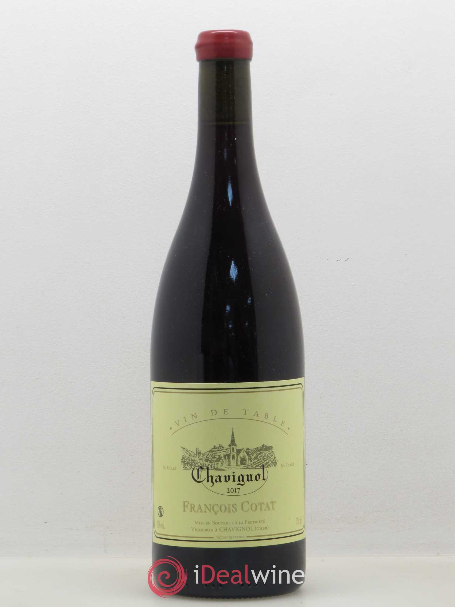 Vin de table - Chavignol François Cotat (sans prix de réserve) 2017 - Lot de 1 bouteille - 0