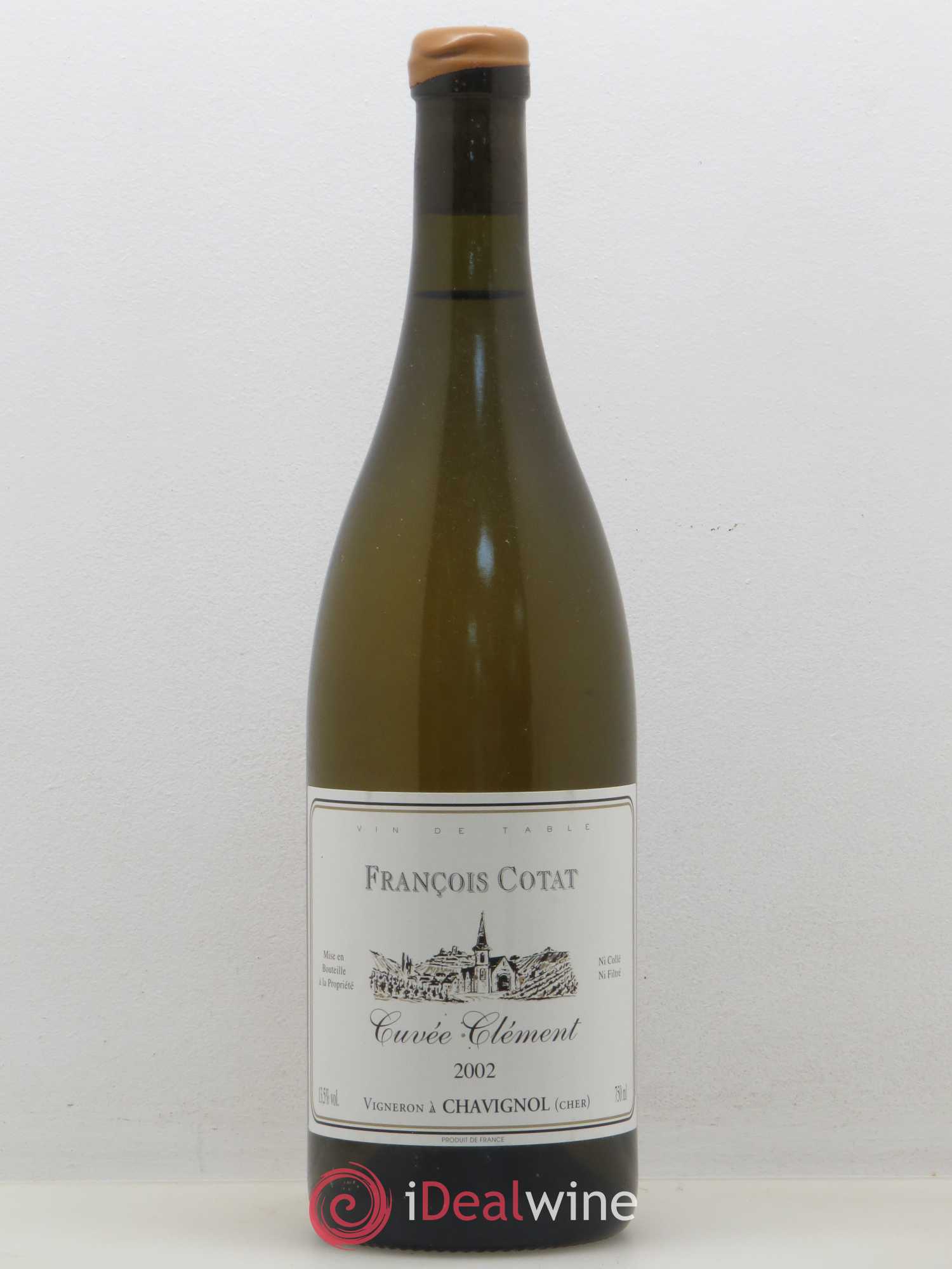 Sancerre François Cotat Cuvee Clement 2002 - Posten von 1 Flasche - 0